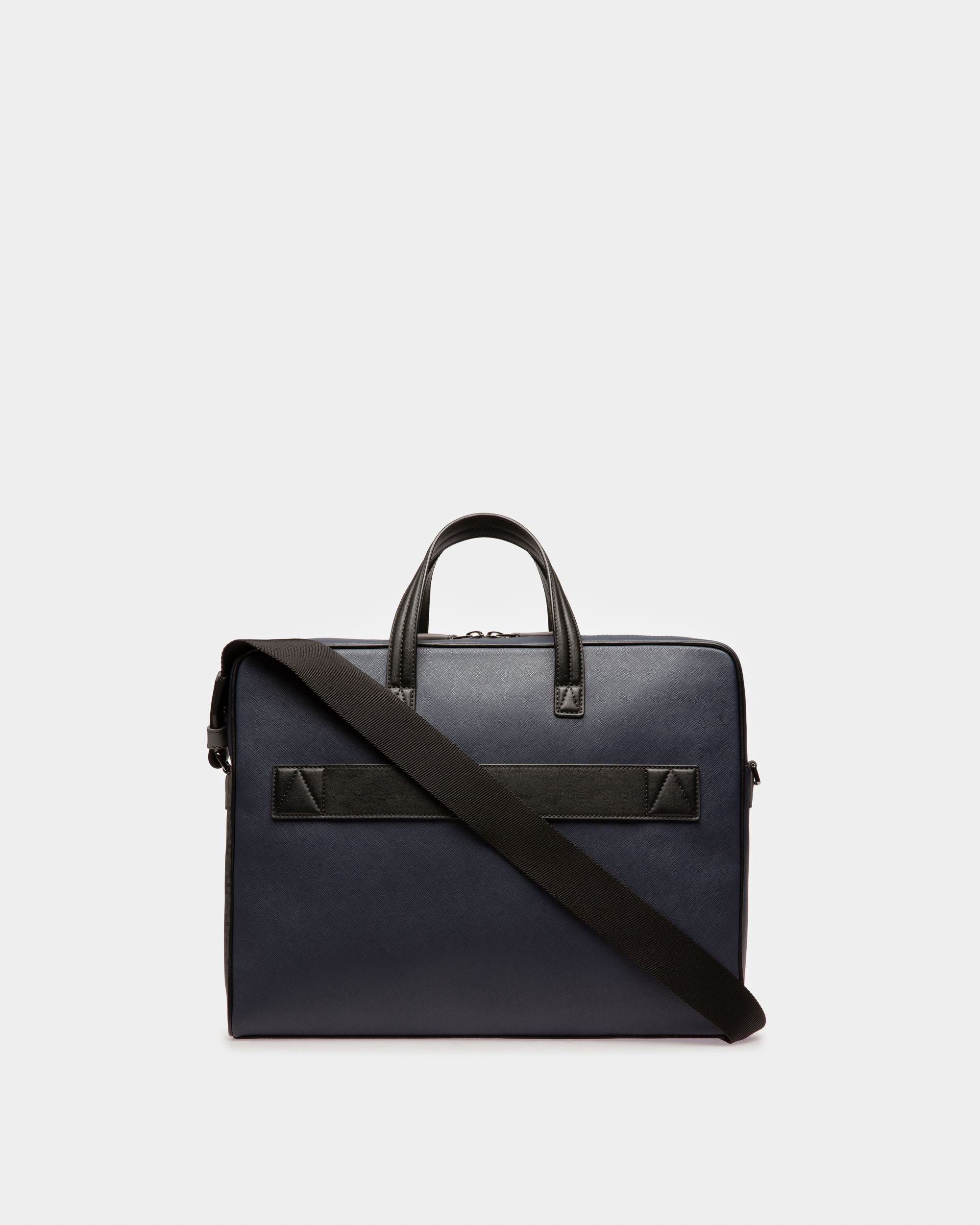 Mikes Beniness-Tasche Aus Marineblauem Leder Für Herren - Herren - Bally - 03