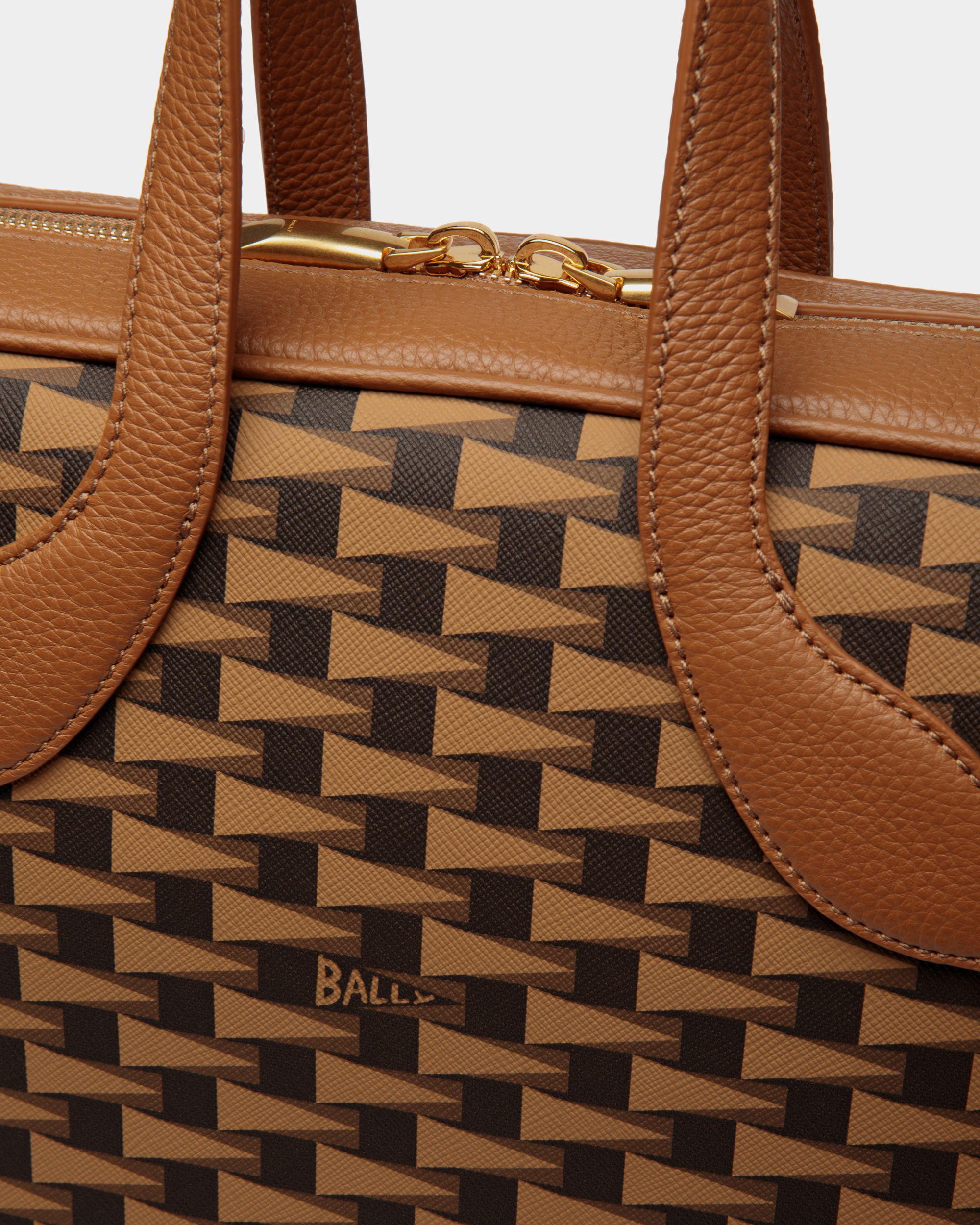 Cartella Pennant In Pelle E Tpu Ocra - Uomo - Bally - 05