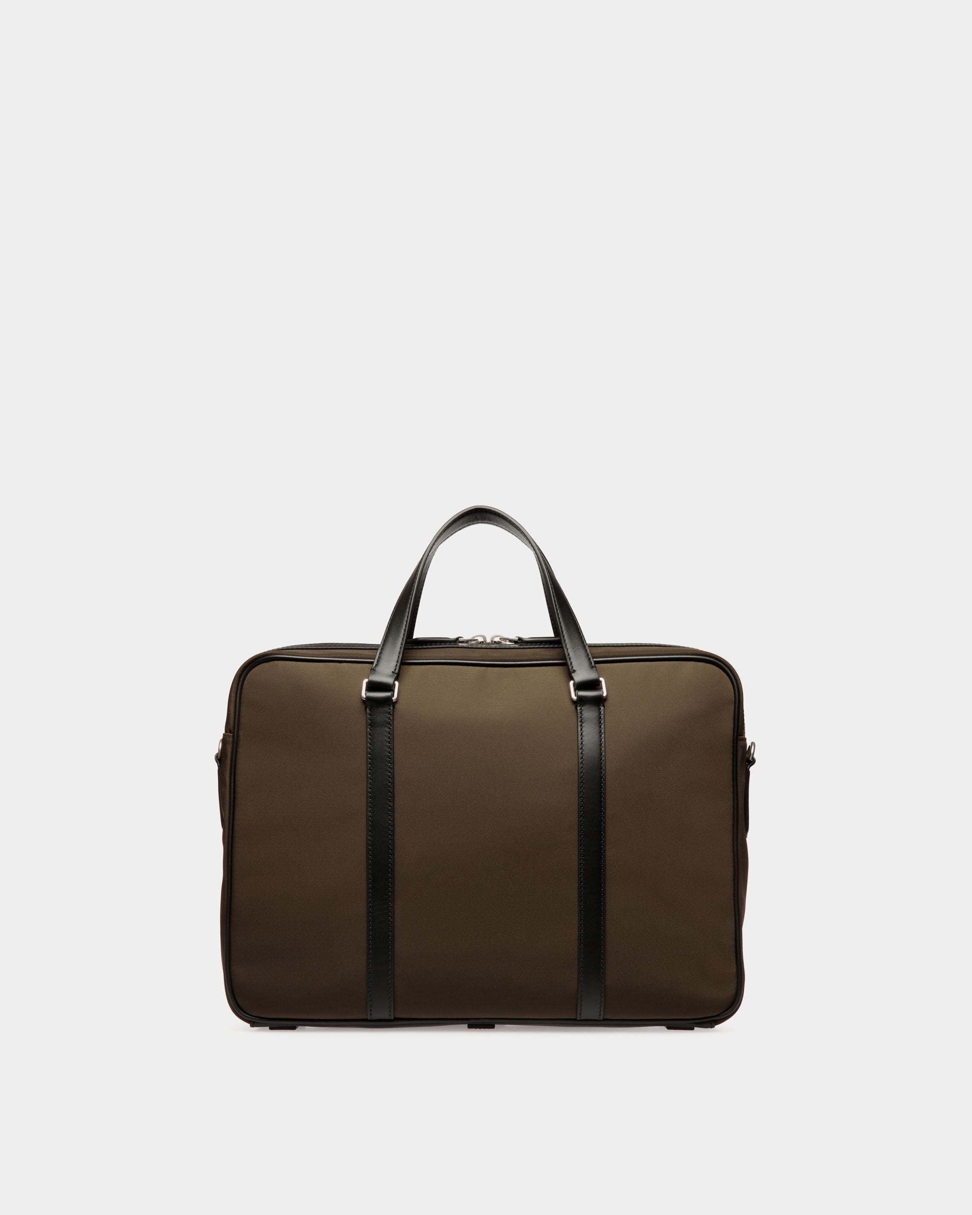Cartella Code In Nylon Military Green - Uomo - Bally - 01