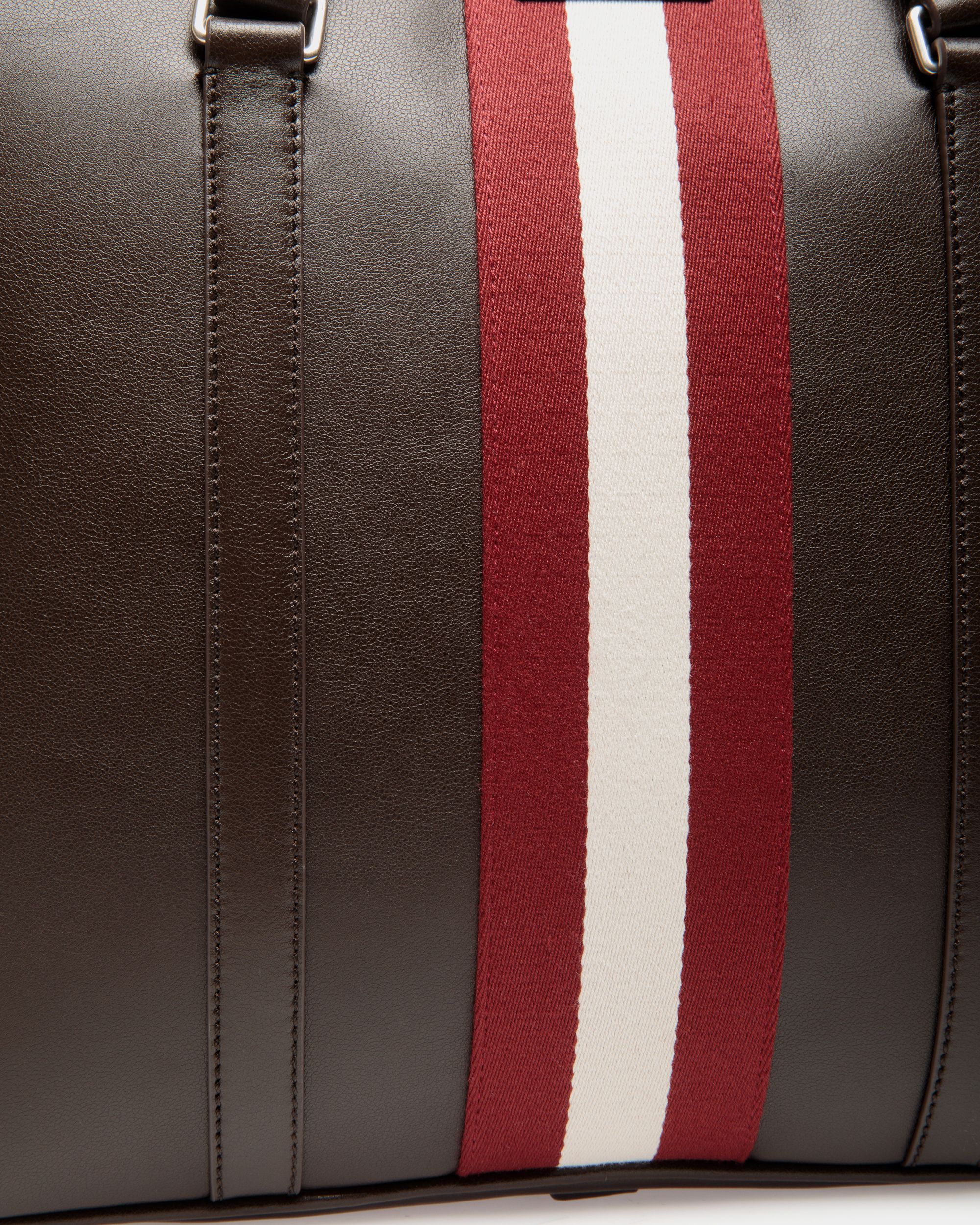 Cartella Code In Pelle Color Ebano - Uomo - Bally - 07