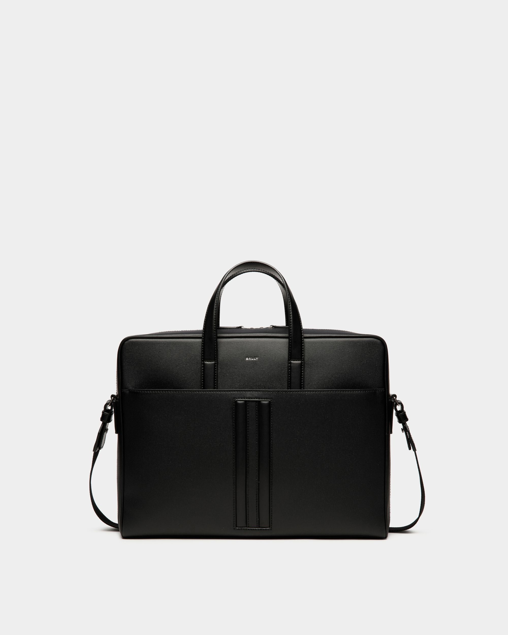 Mythos Aktentasche Aus Recyceltem Leder In Schwarz - Herren - Bally - 01