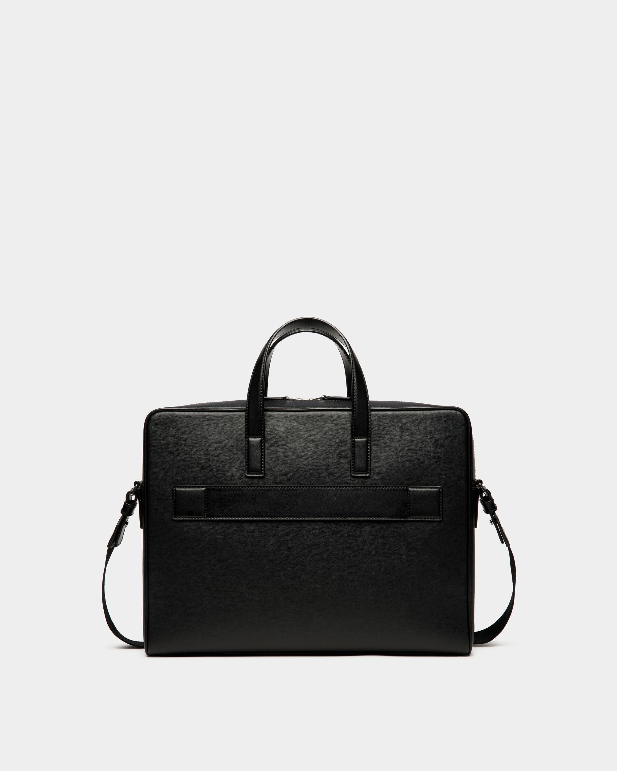 Mythos Aktentasche Aus Recyceltem Leder In Schwarz - Herren - Bally - 02