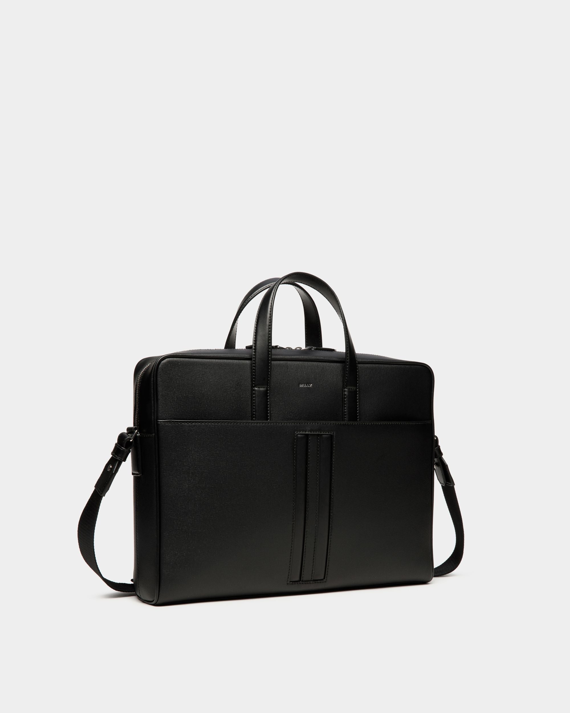 Mythos Aktentasche Aus Recyceltem Leder In Schwarz - Herren - Bally - 03