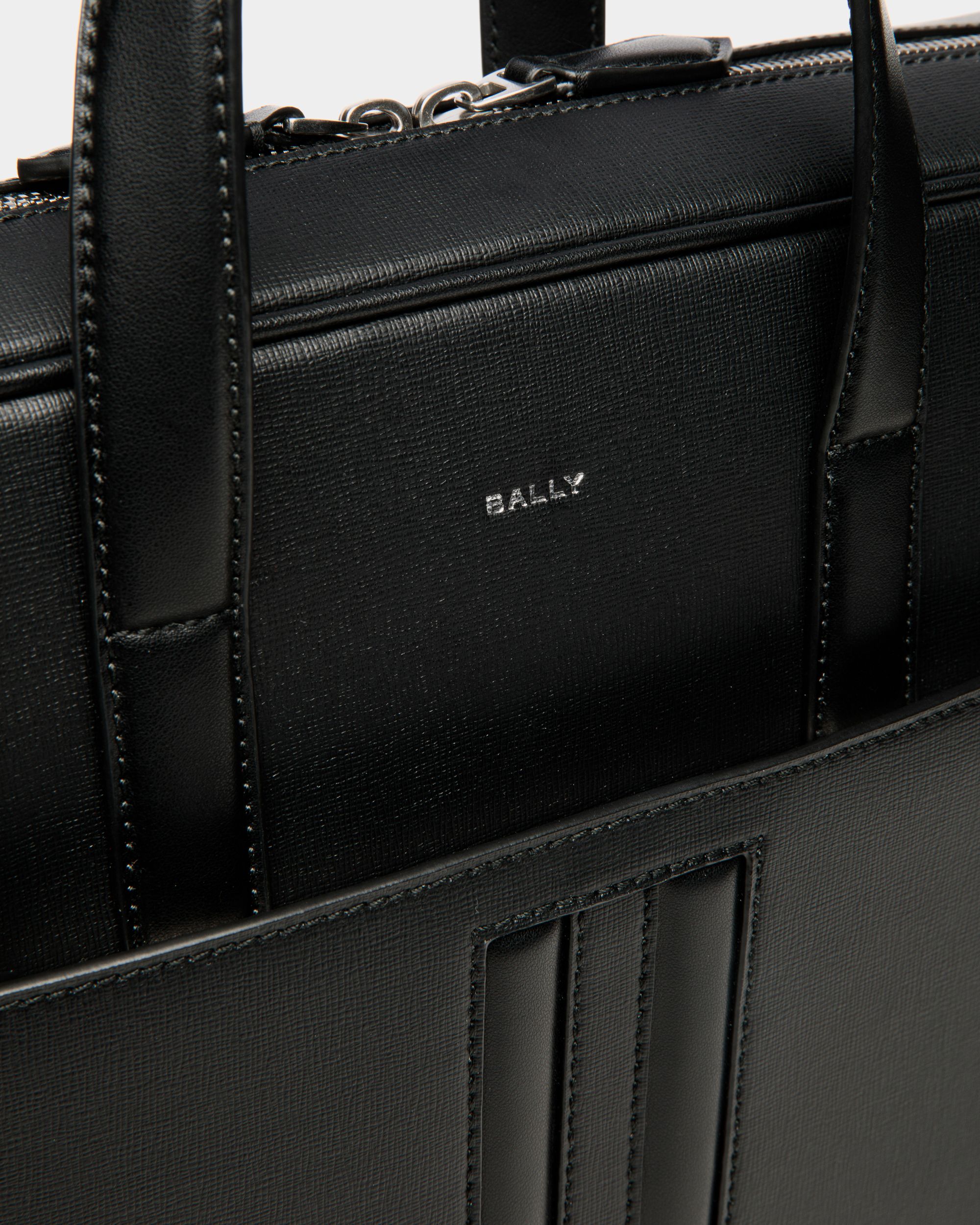 Mythos Aktentasche Aus Recyceltem Leder In Schwarz - Herren - Bally - 04