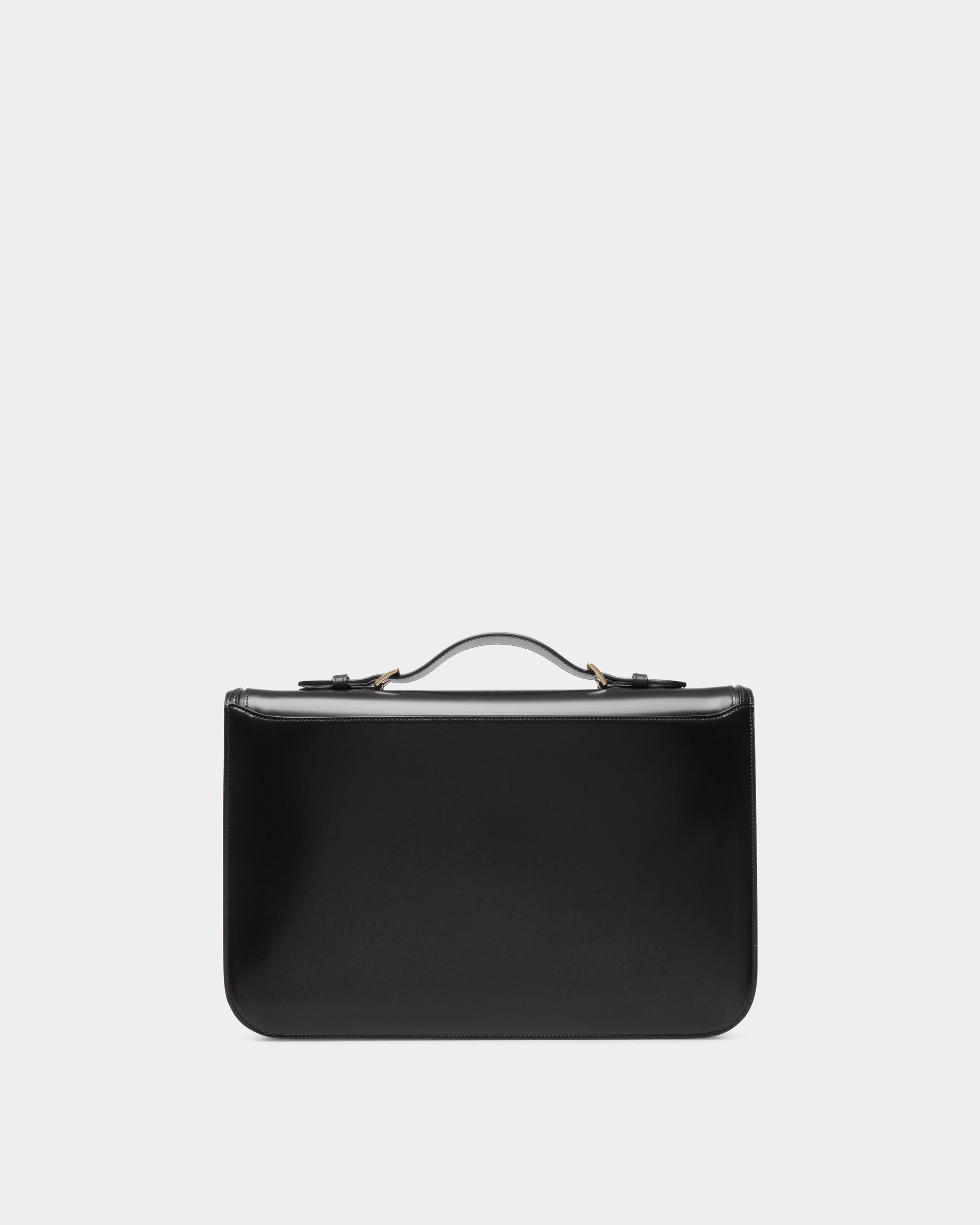Deco Aktentasche Aus Gebürstetem Leder In Schwarz - Herren - Bally - 03