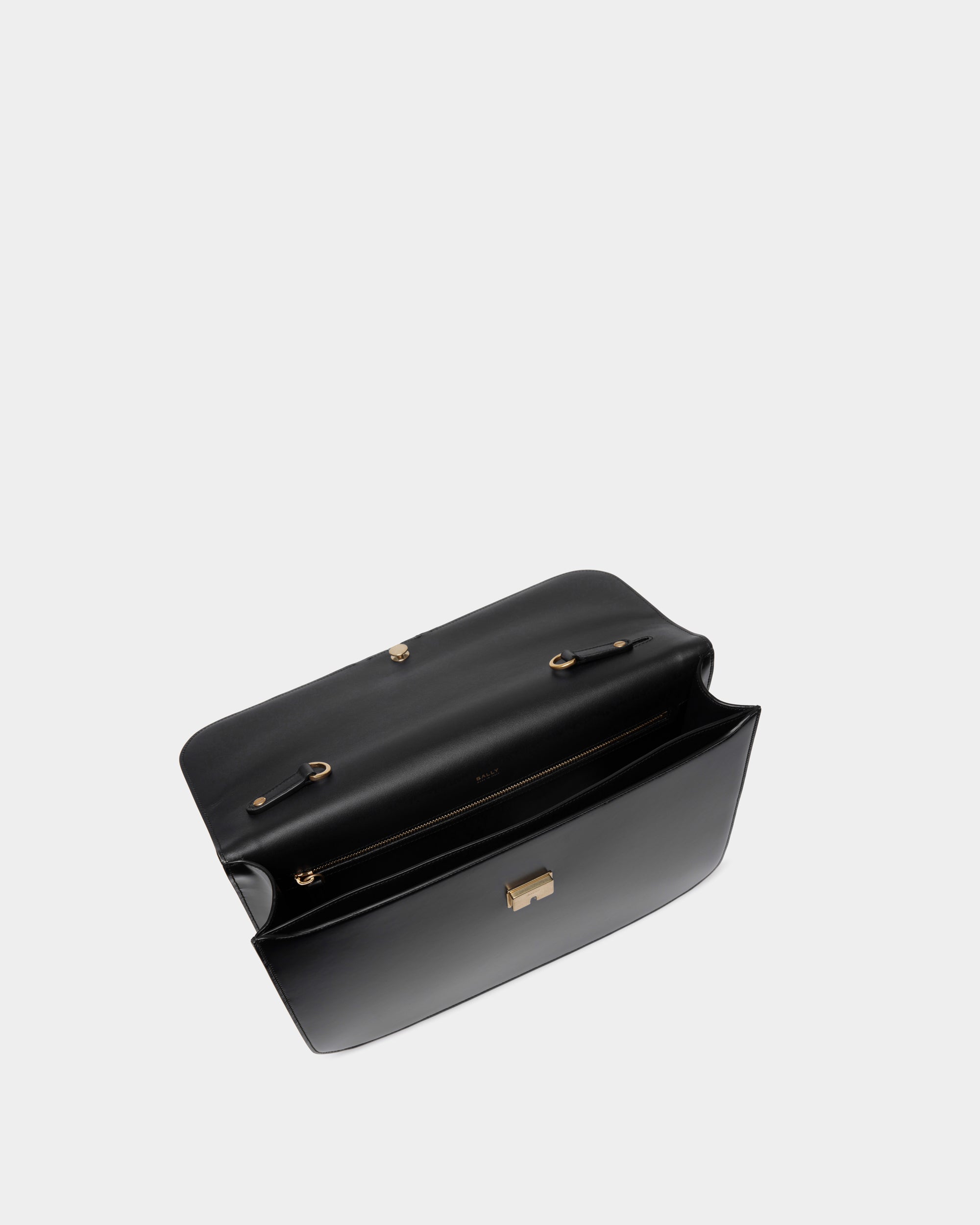 Deco Aktentasche Aus Gebürstetem Leder In Schwarz - Herren - Bally - 05