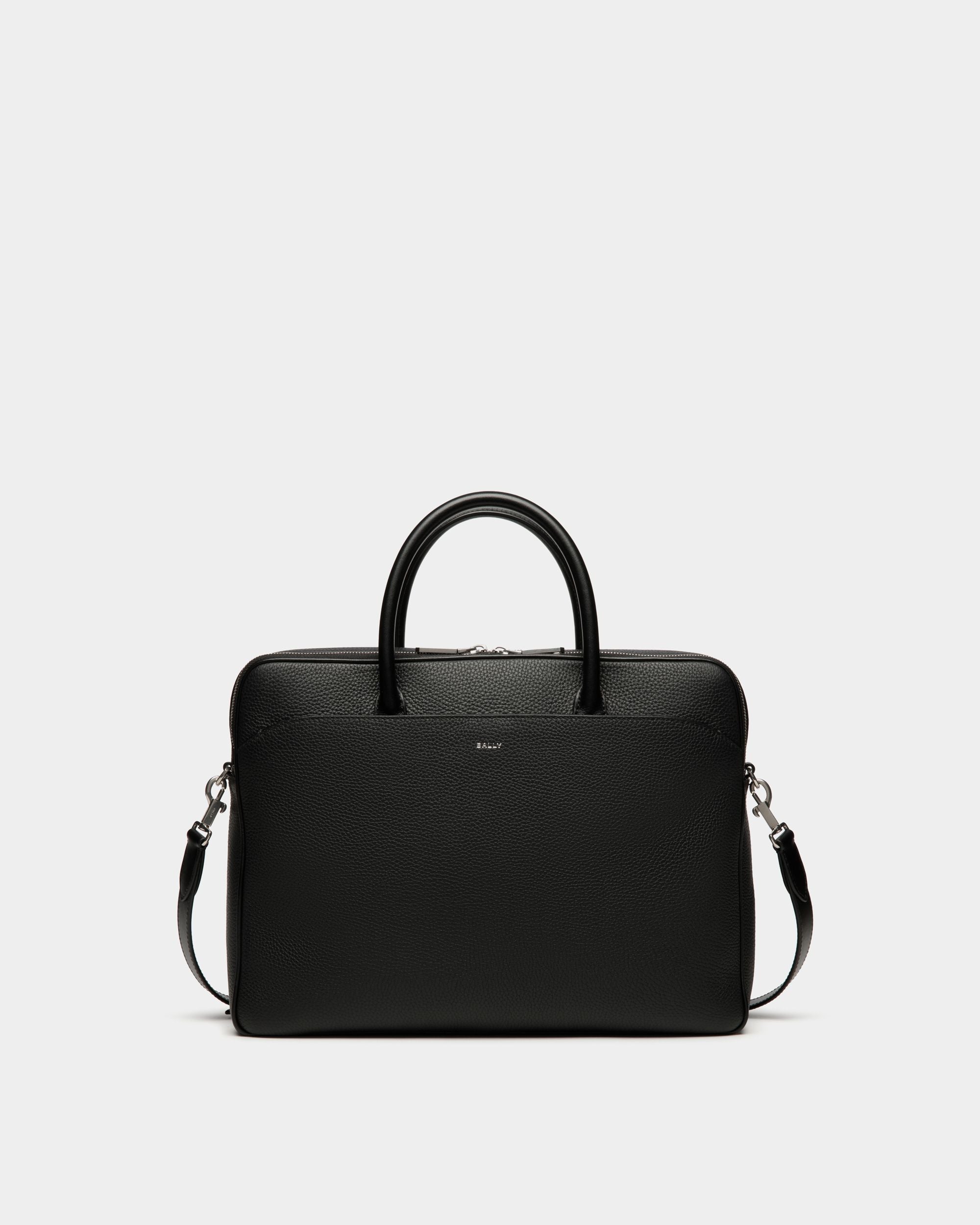 Oeden Aktentasche Aus Schwarzem Leder - Herren - Bally - 01