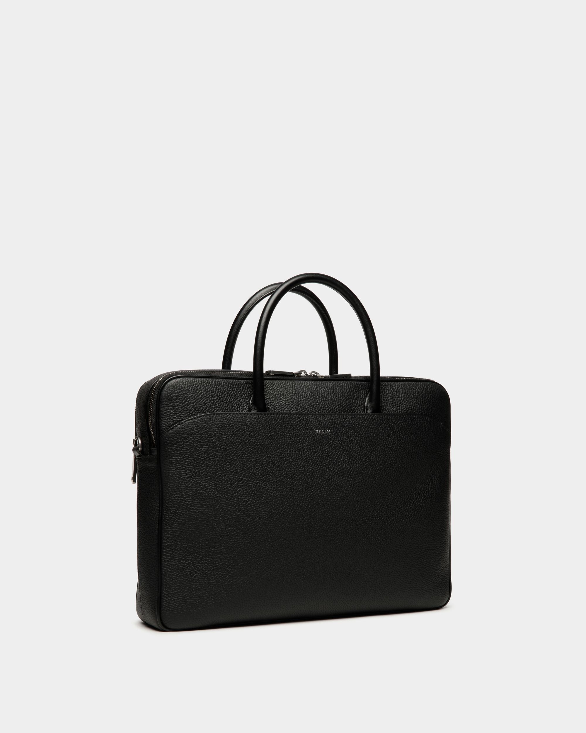 Oeden Aktentasche Aus Schwarzem Leder - Herren - Bally - 03