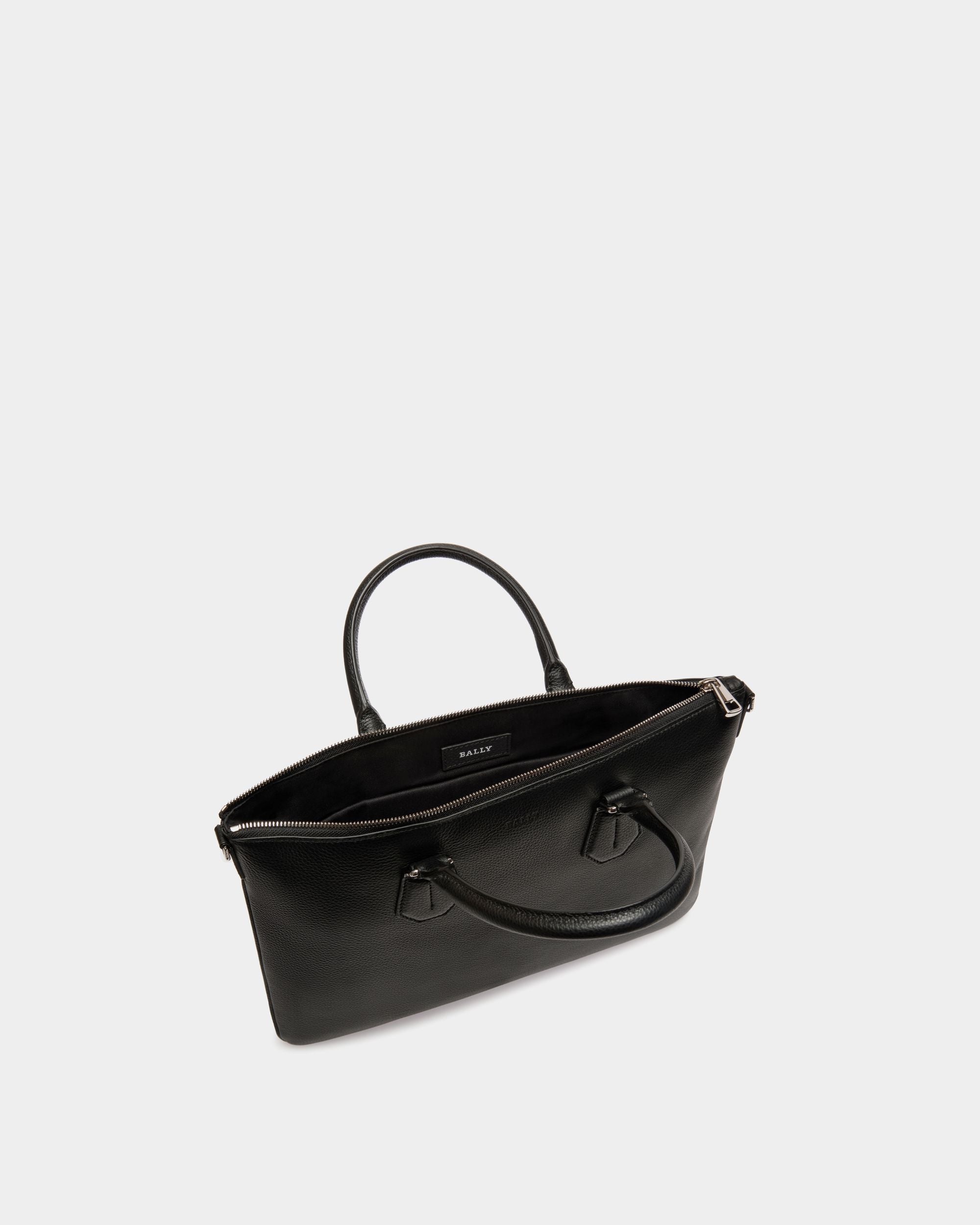Business Bag In Black Leather - Herren - Bally - 04