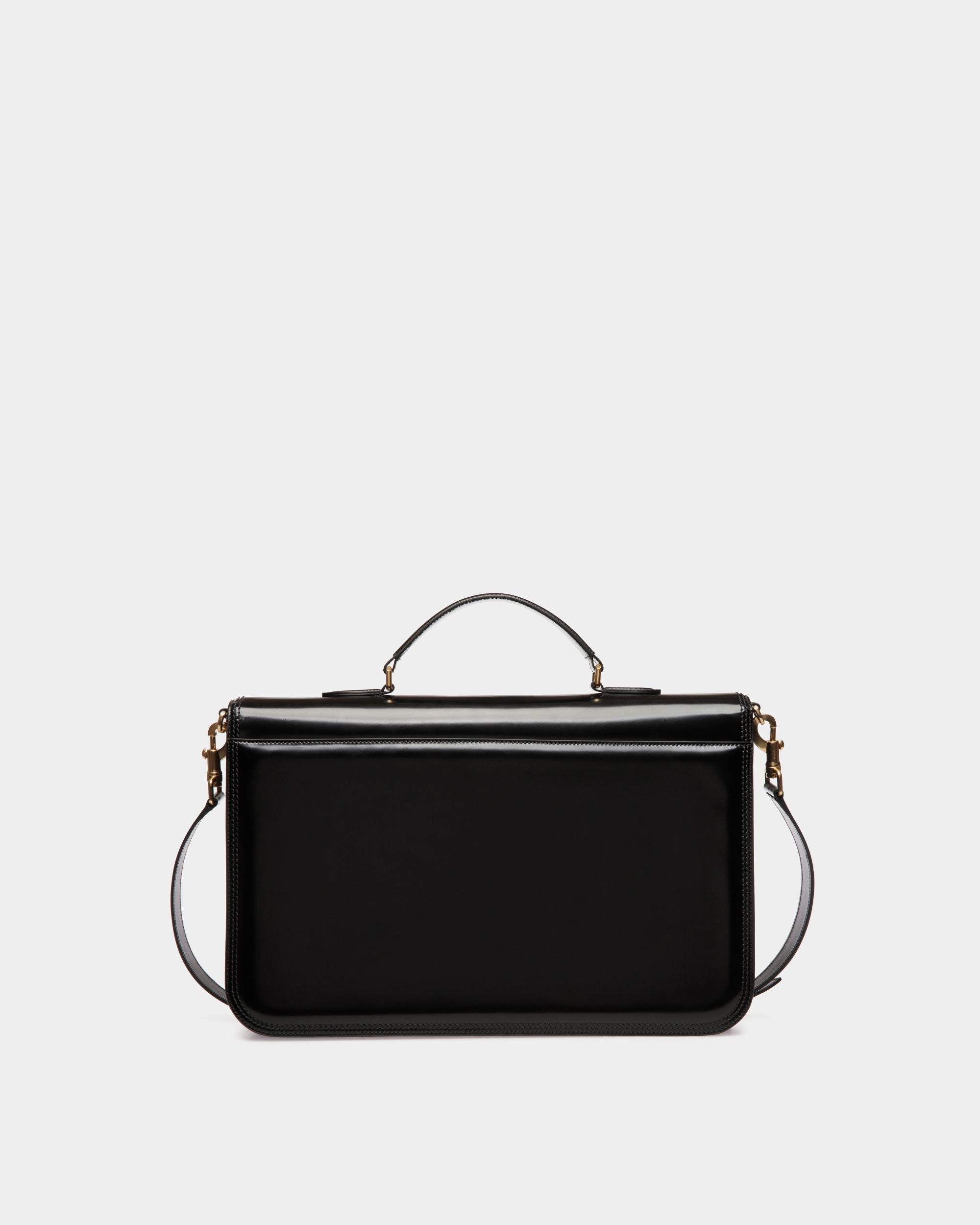 Beckett Aktentasche Aus Leder In Schwarz - Homme - Bally - 02