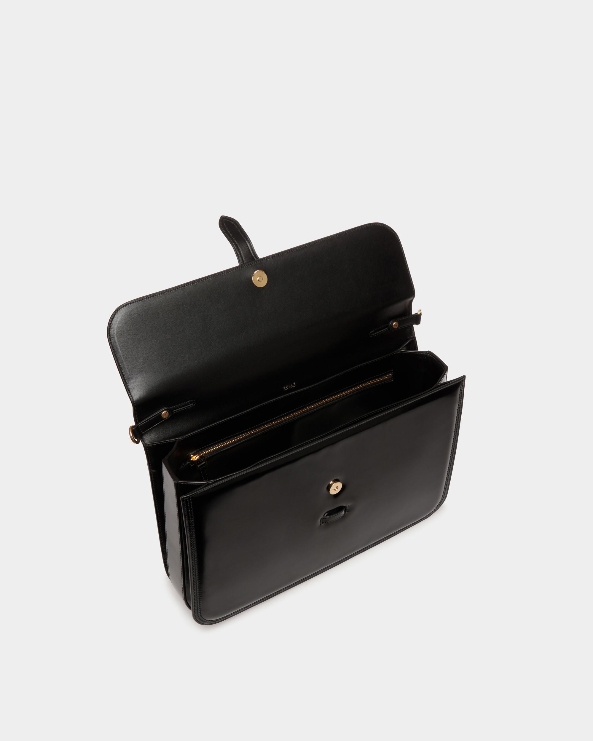 Beckett Aktentasche Aus Leder In Schwarz - Homme - Bally - 04
