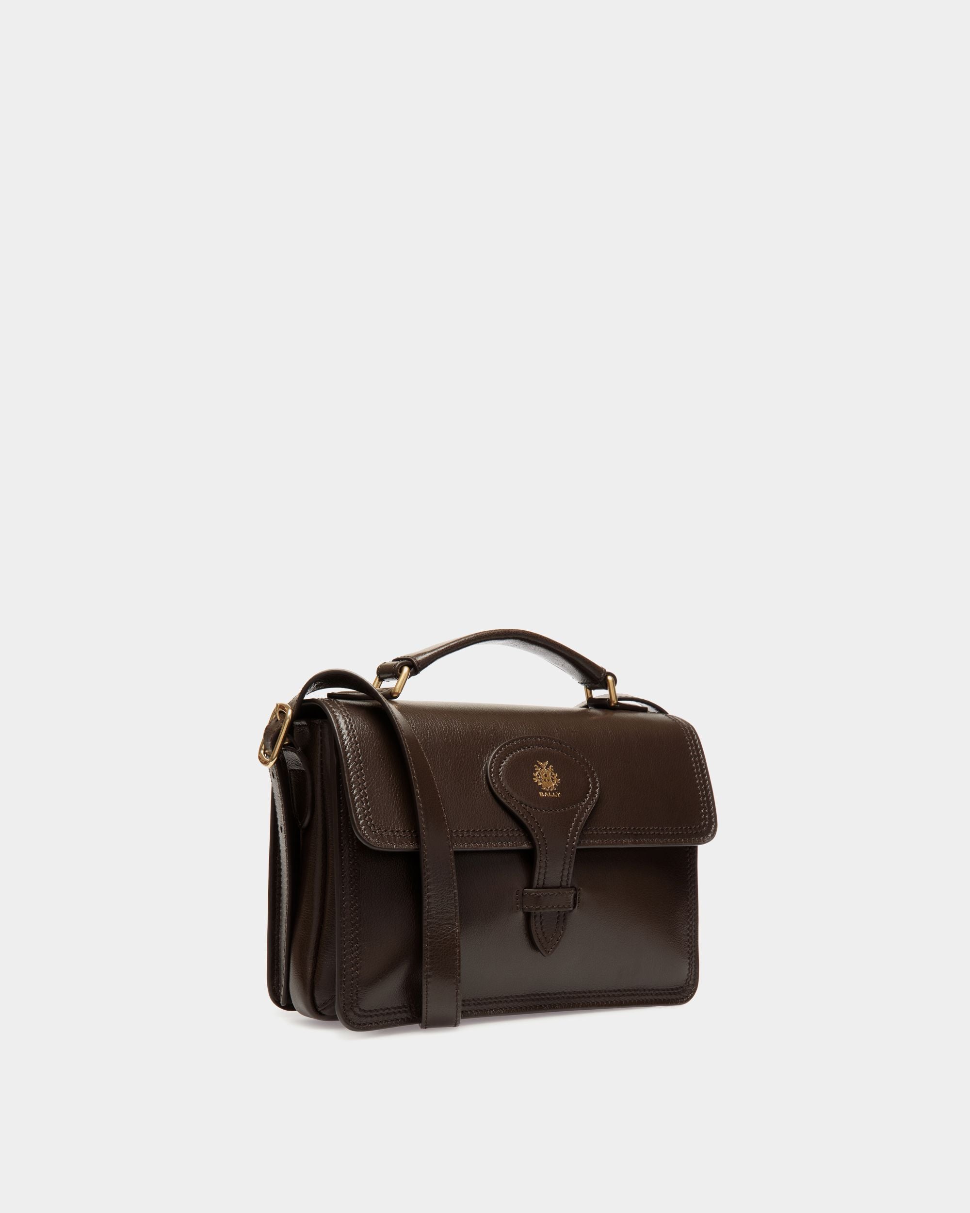 Beckett Umhängetasche Aus Leder In Ebenholzschwarz - Herren - Bally - 03
