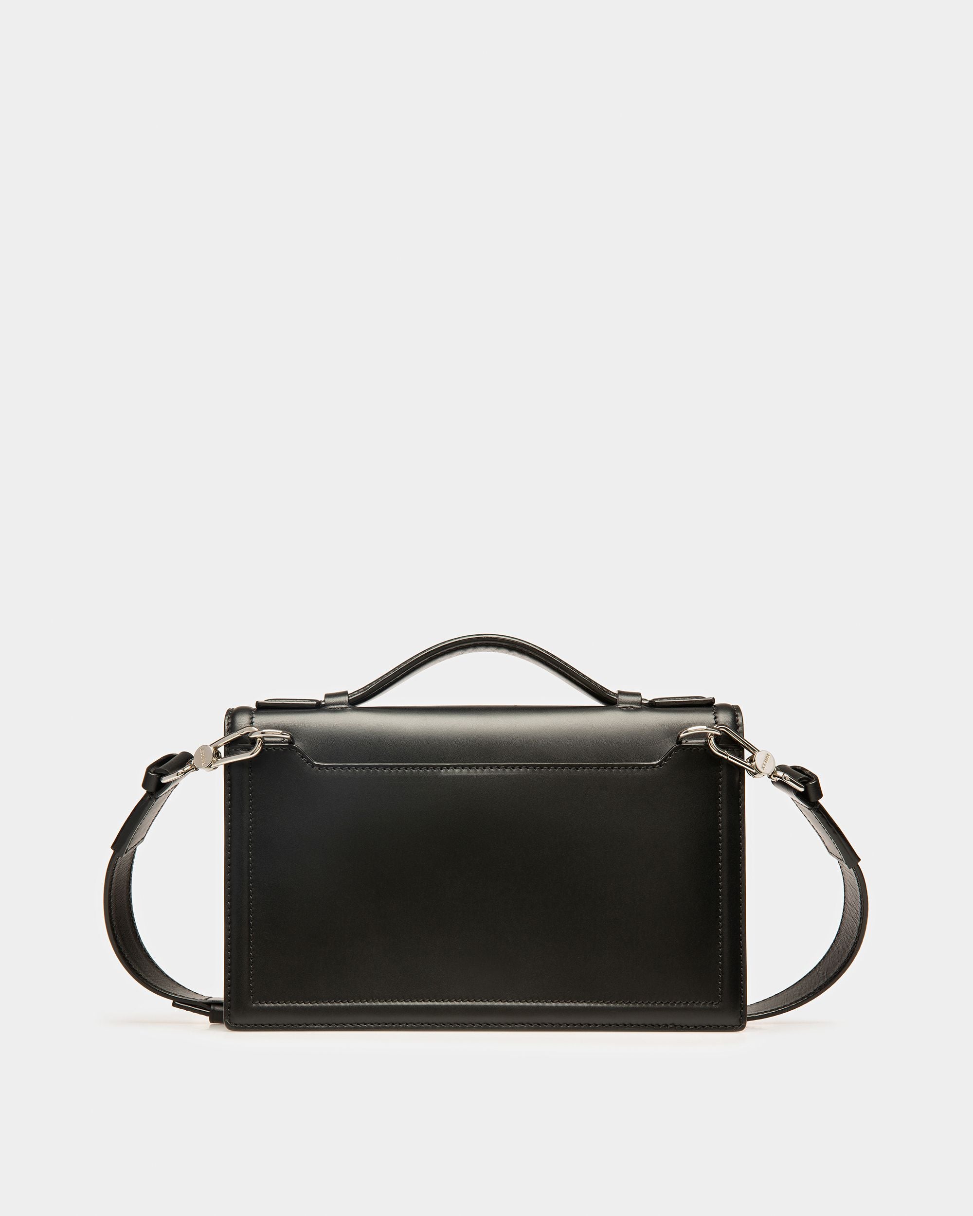 Scrinio Borsa A Tracolla In Pelle Nera - Uomo - Bally - 03