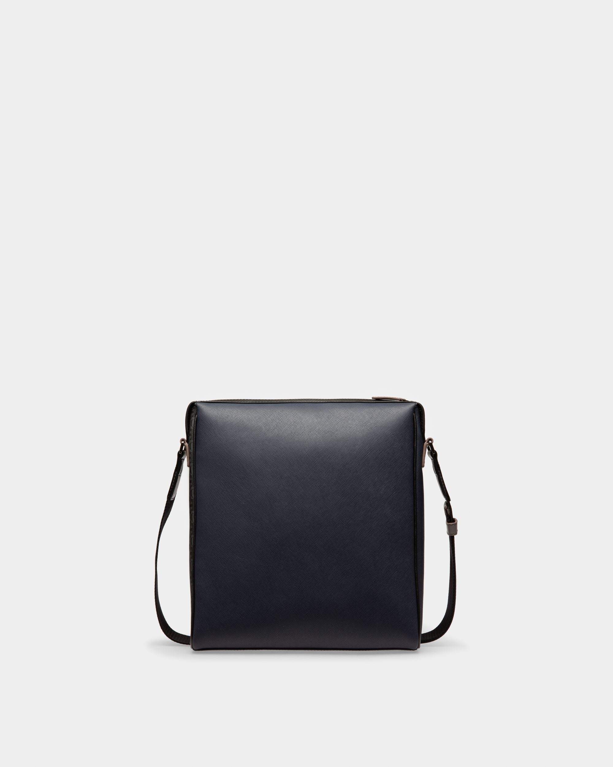 Mecoy Sac À Bandoulière En Cuir Bleu Marine - Homme - Bally - 03