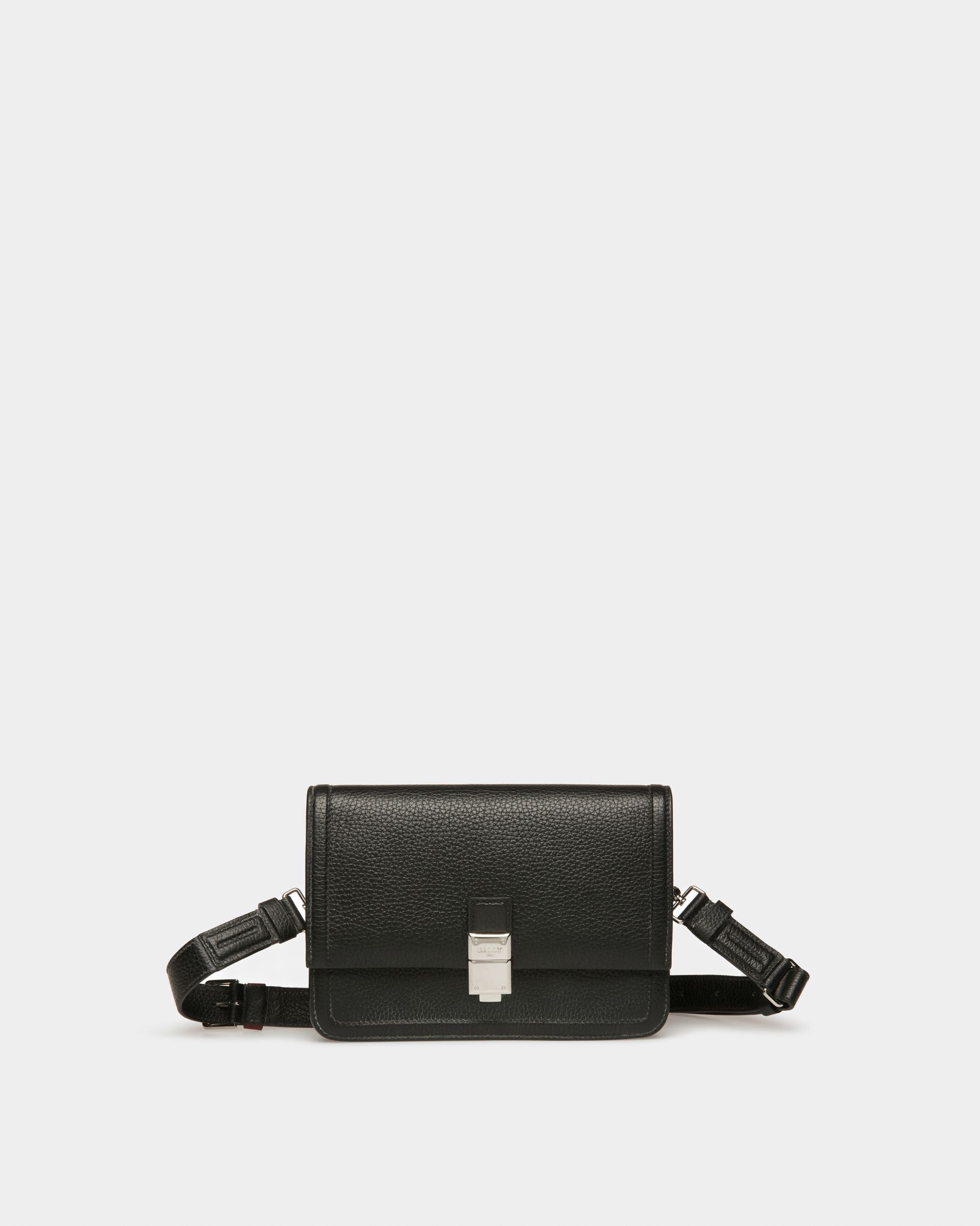 Sacres Leder-Umhängetasche In Schwarz - Herren - Bally - 01