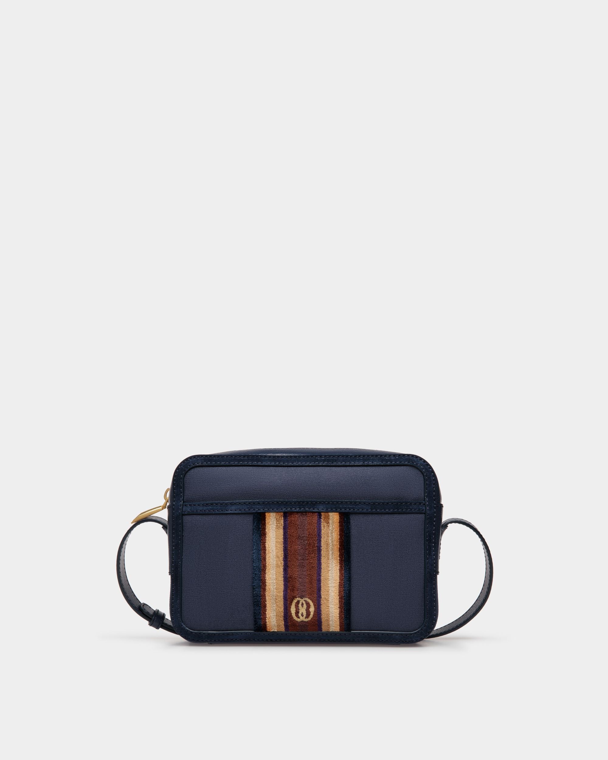 Gare Umhängetasche Aus marineblauem Stoff - Herren - Bally - 01