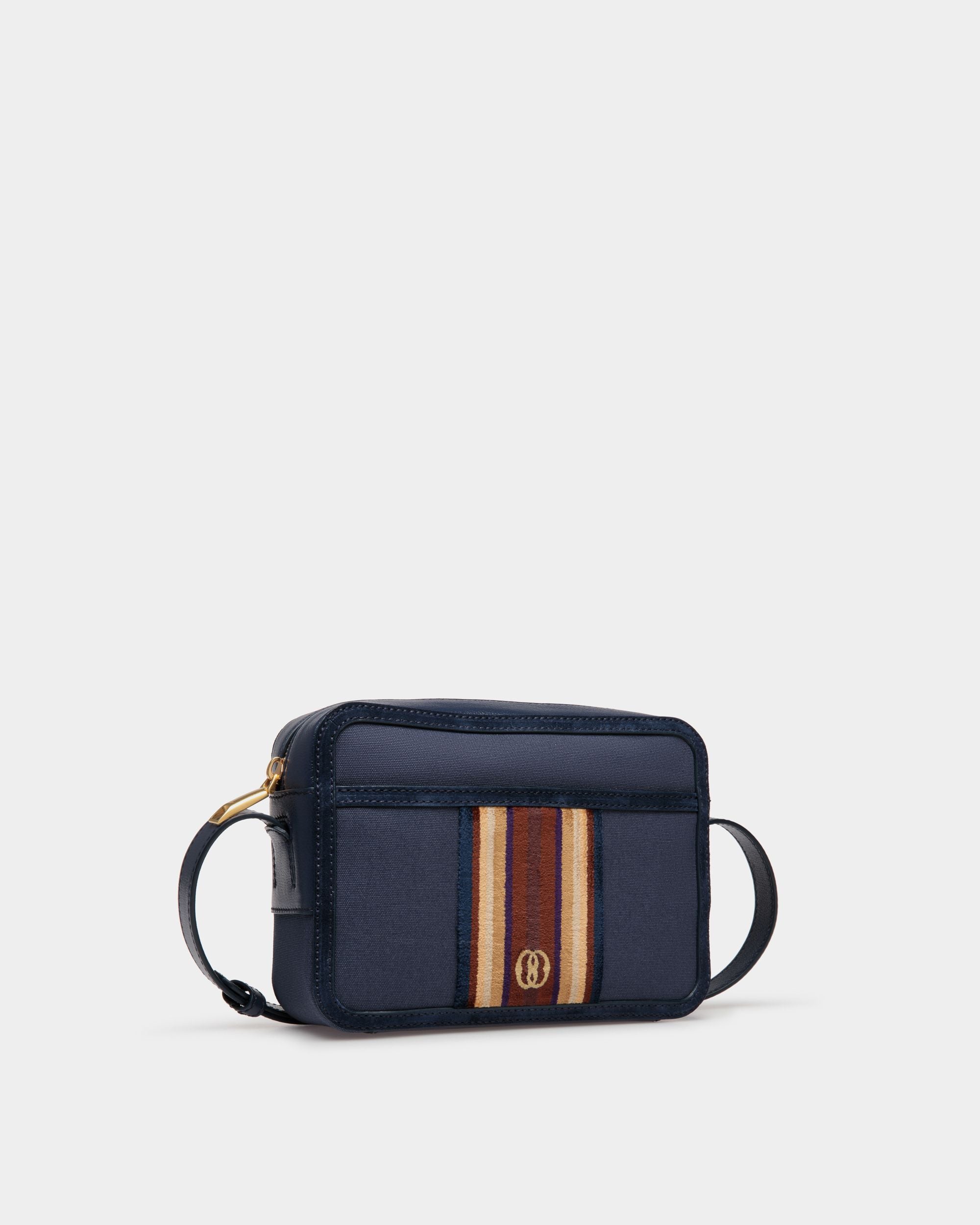 Gare Umhängetasche Aus marineblauem Stoff - Herren - Bally - 03