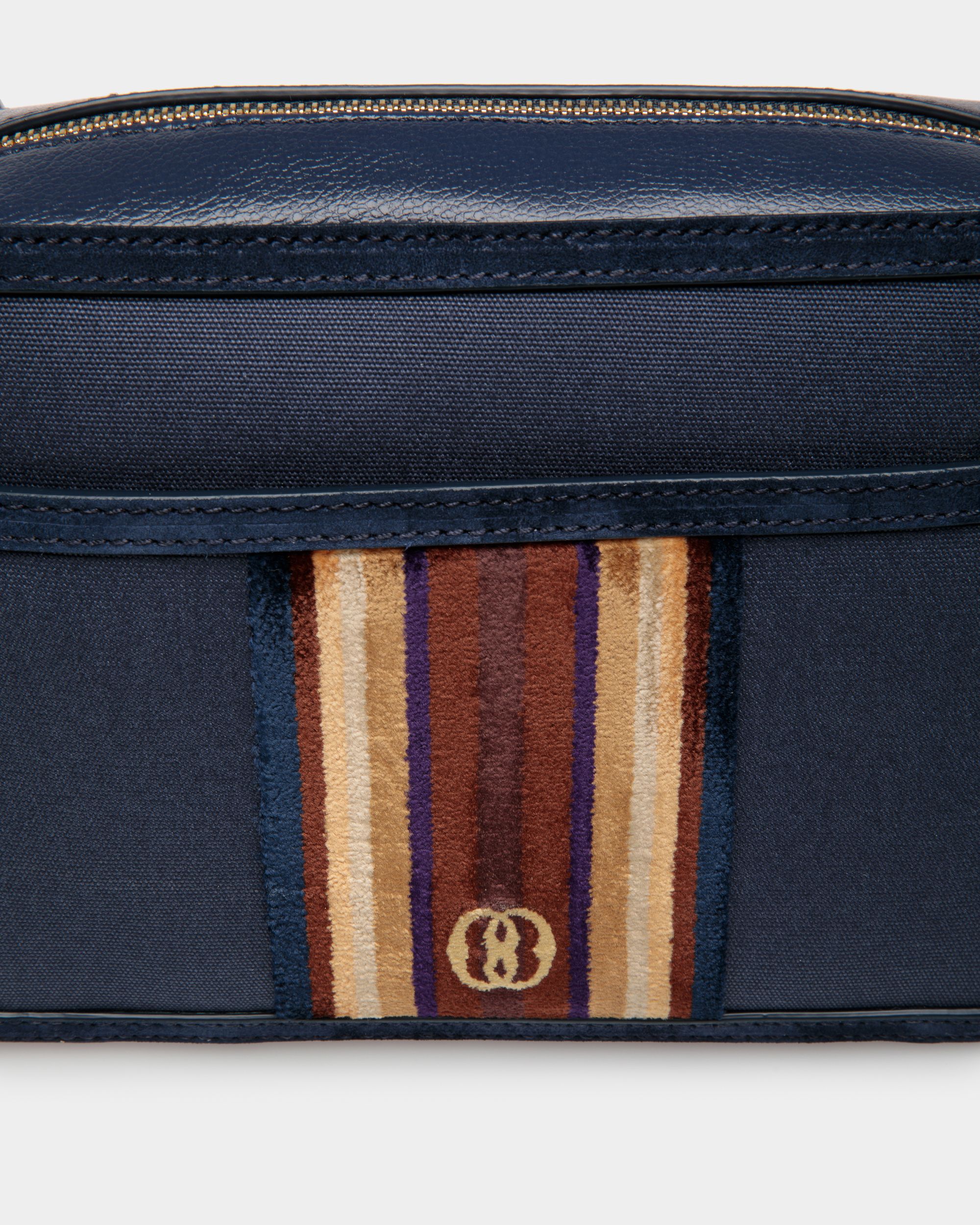 Gare Umhängetasche Aus marineblauem Stoff - Herren - Bally - 05