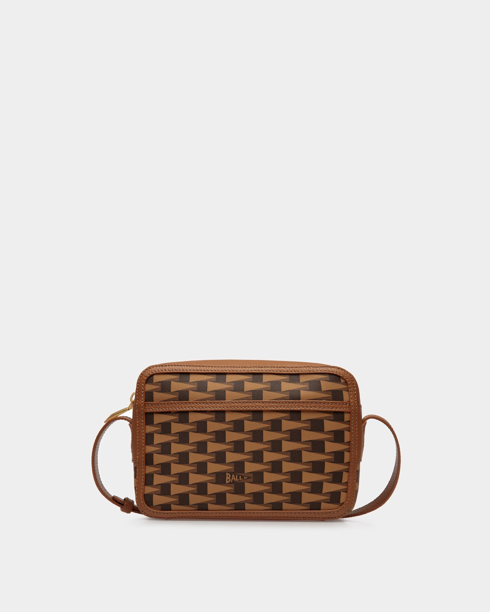 Sac À Bandoulière Pennant TPU Couleur Sable - Homme - Bally - 01