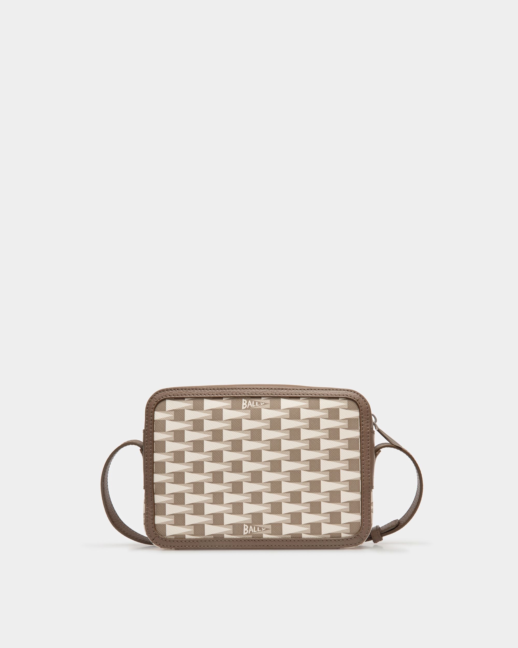 Sac À Bandoulière Pennant En TPU Beige Avec Motif Pennant - Homme - Bally - 02