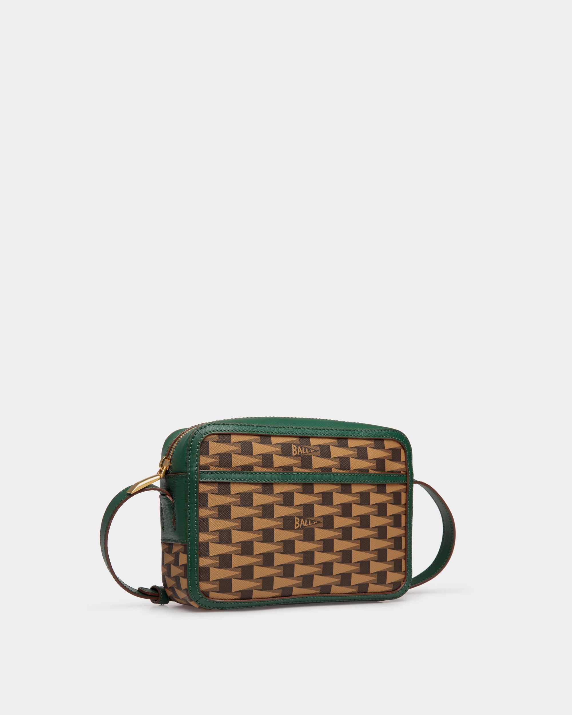 Sac À Bandoulière Pennant TPU Couleur Sable - Homme - Bally - 03