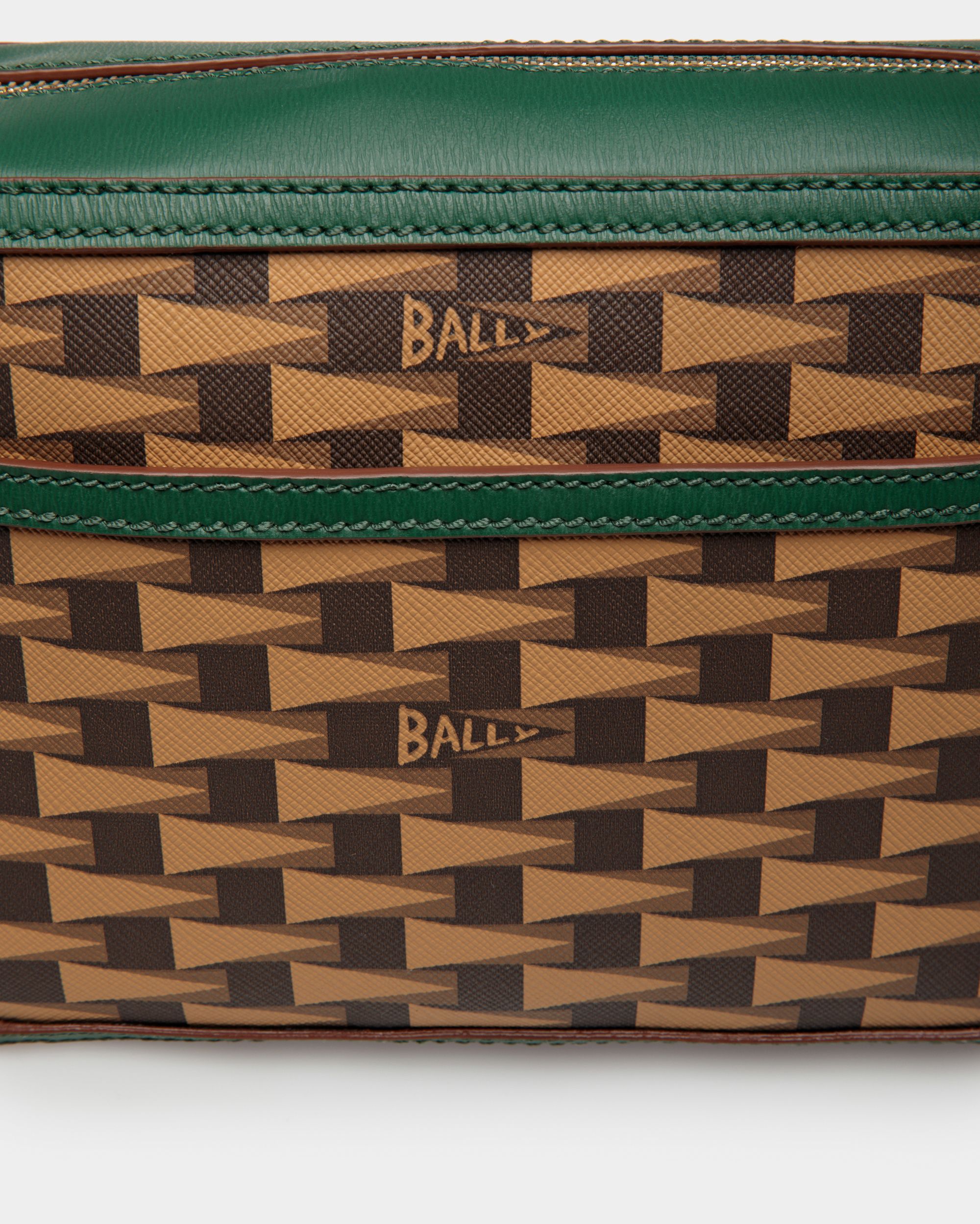 Sac À Bandoulière Pennant TPU Couleur Sable - Homme - Bally - 05