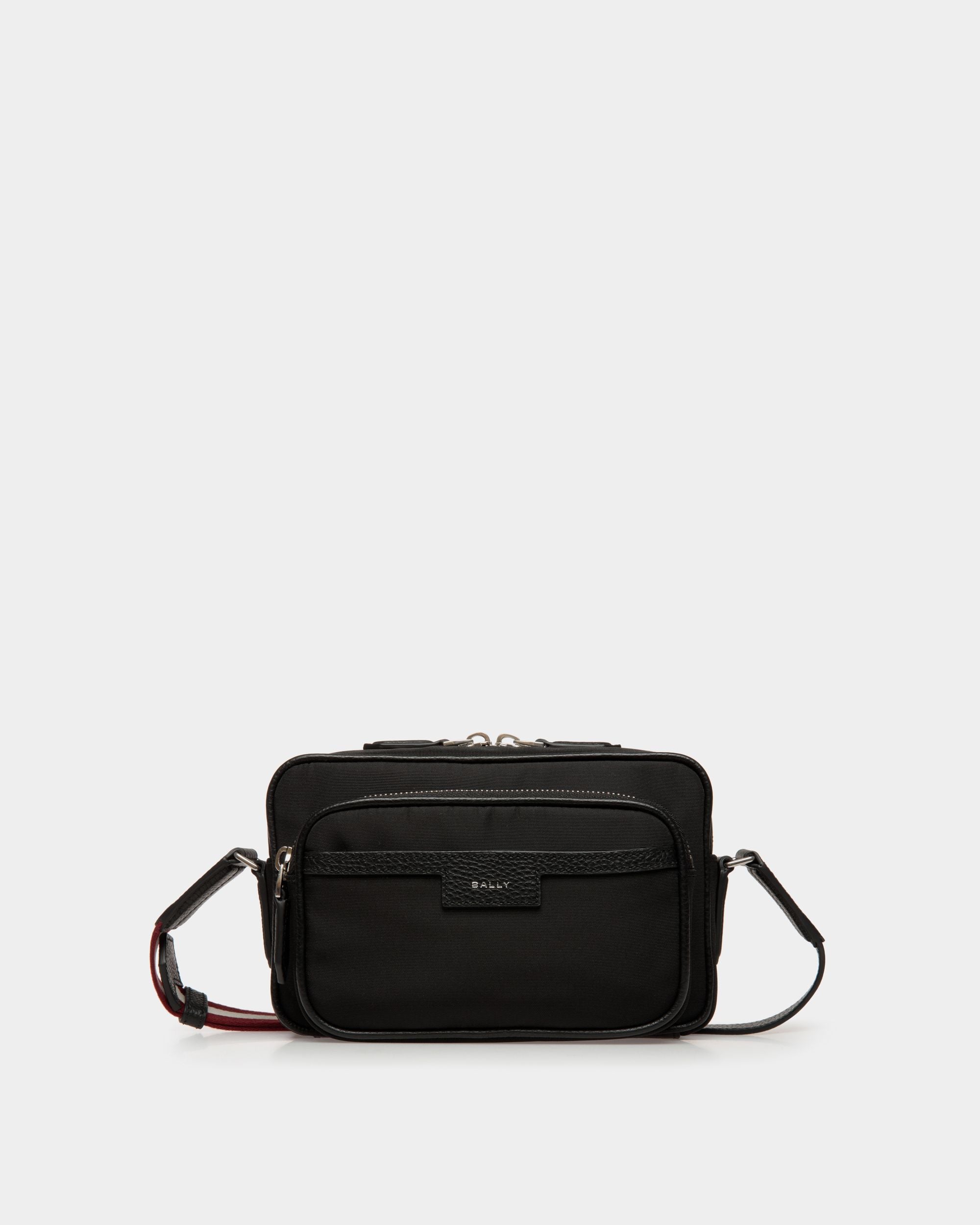 Code Umhängetasche Aus Schwarzem Nylon - Herren - Bally - 01