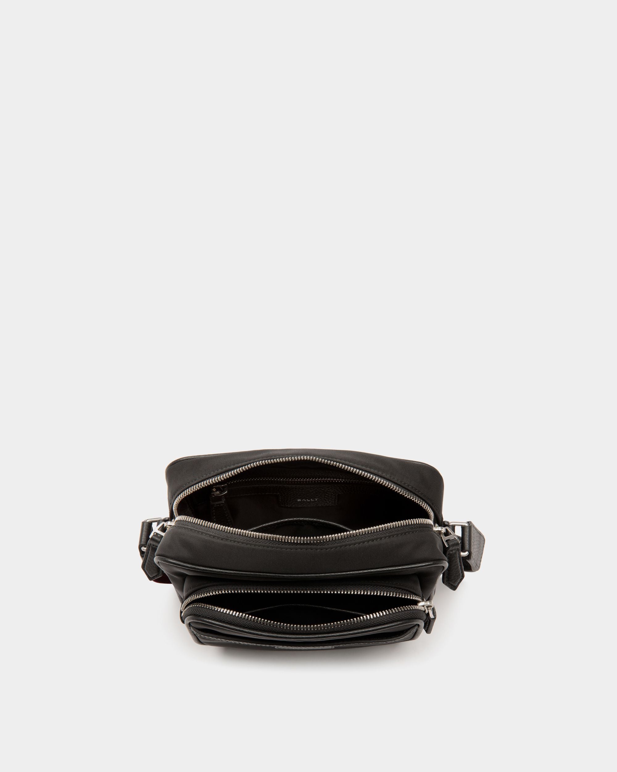 Code Umhängetasche Aus Schwarzem Nylon - Herren - Bally - 04