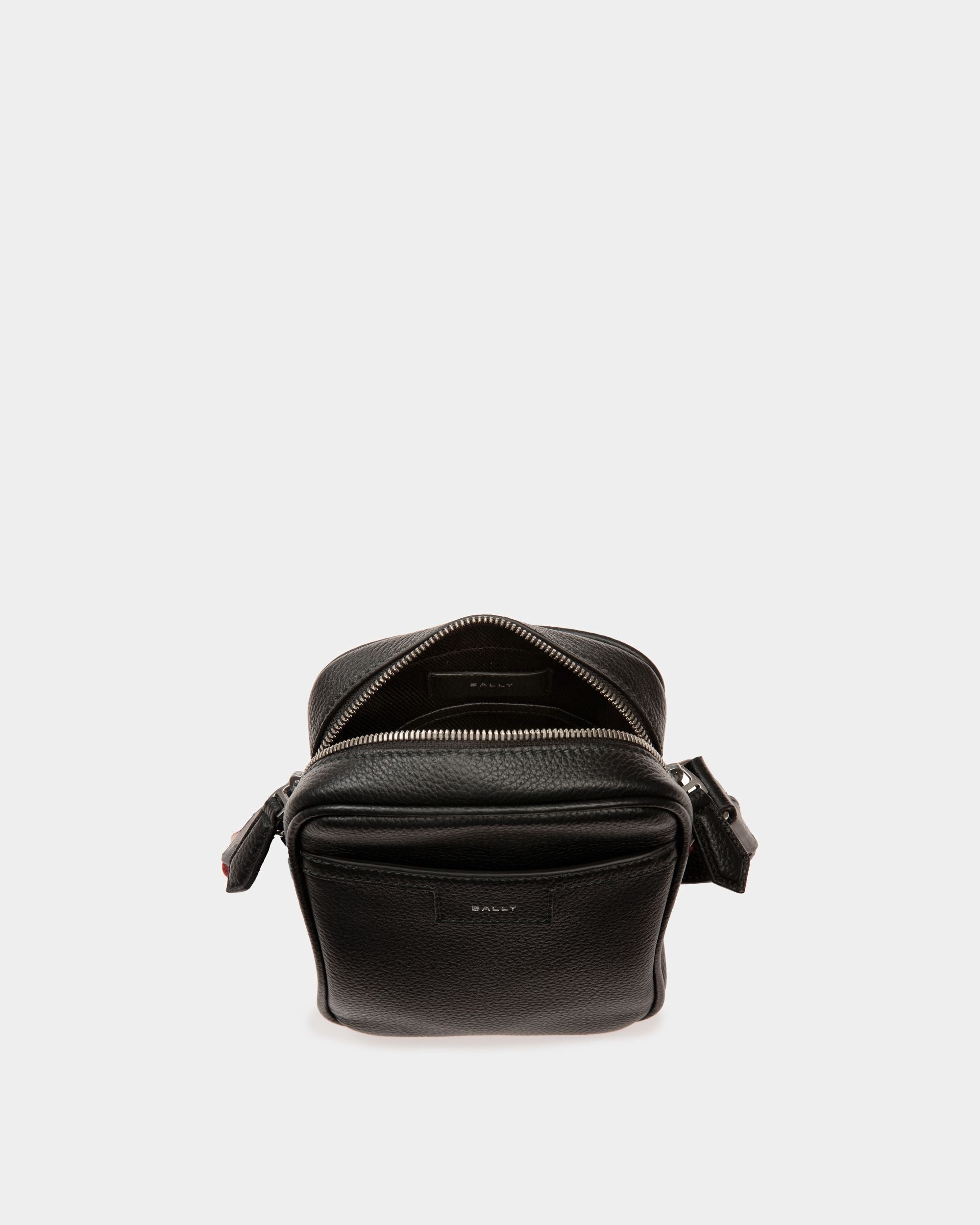 Code Umhängetasche Aus Schwarzem Leder - Herren - Bally - 04