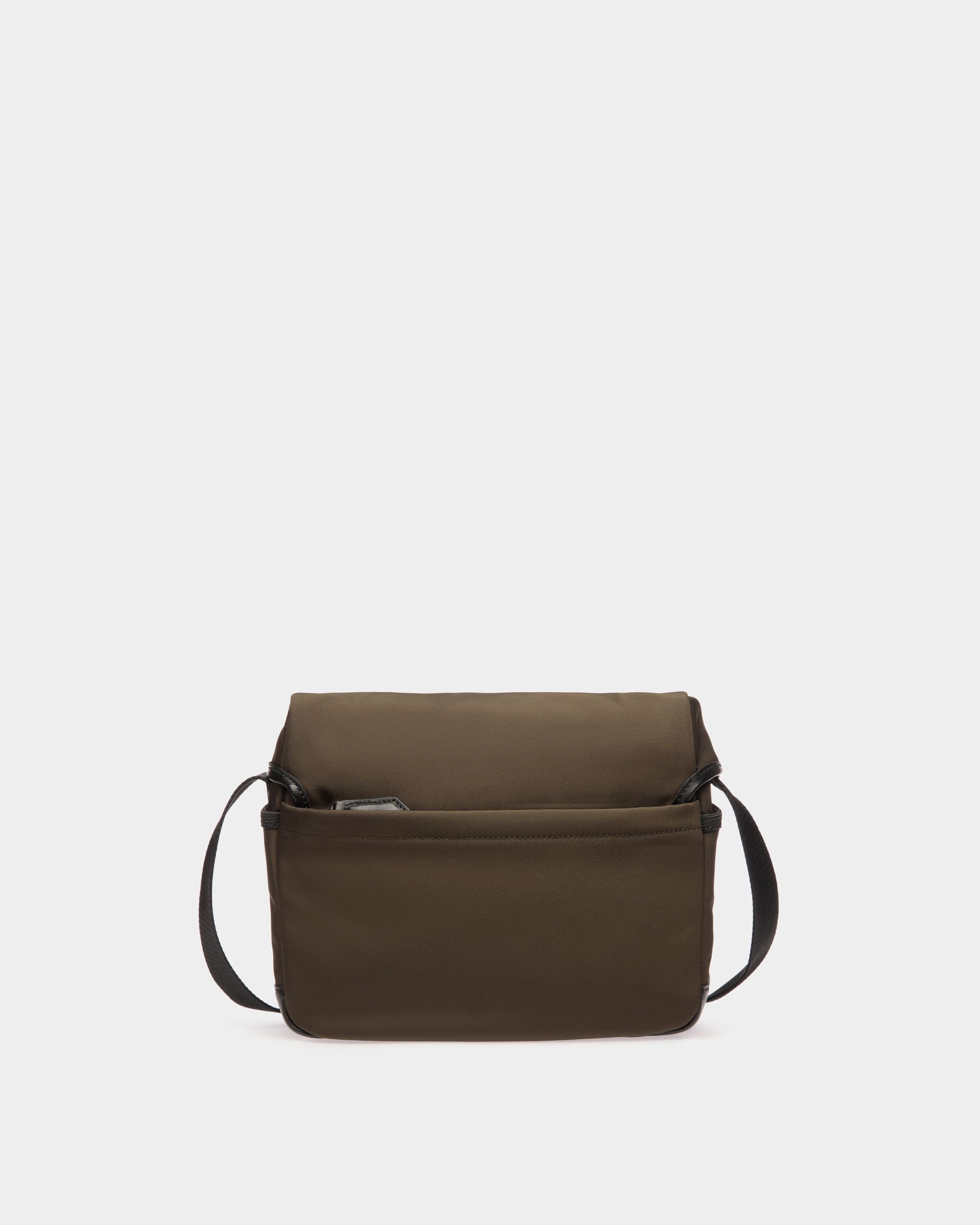Sac À Bandoulière Code En Nylon Military Green - Homme - Bally - 02