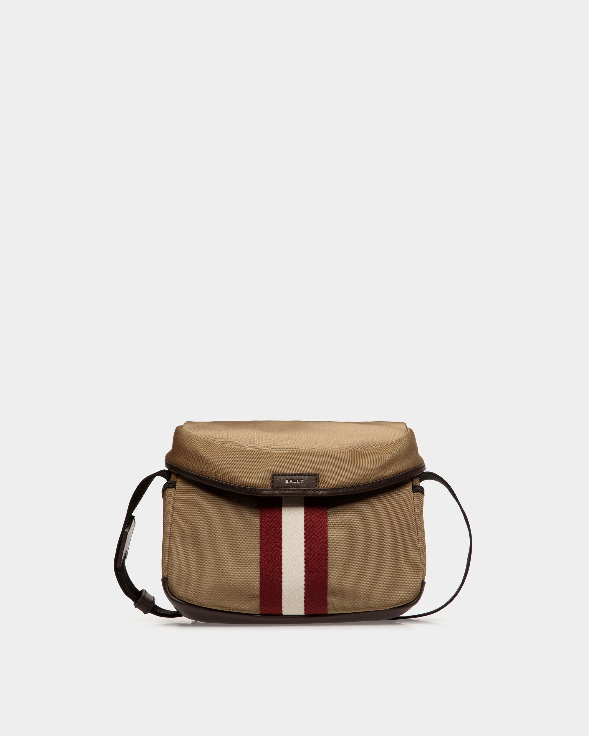 Code Umhängetasche Aus Nylon In Camel - Herren - Bally - 01