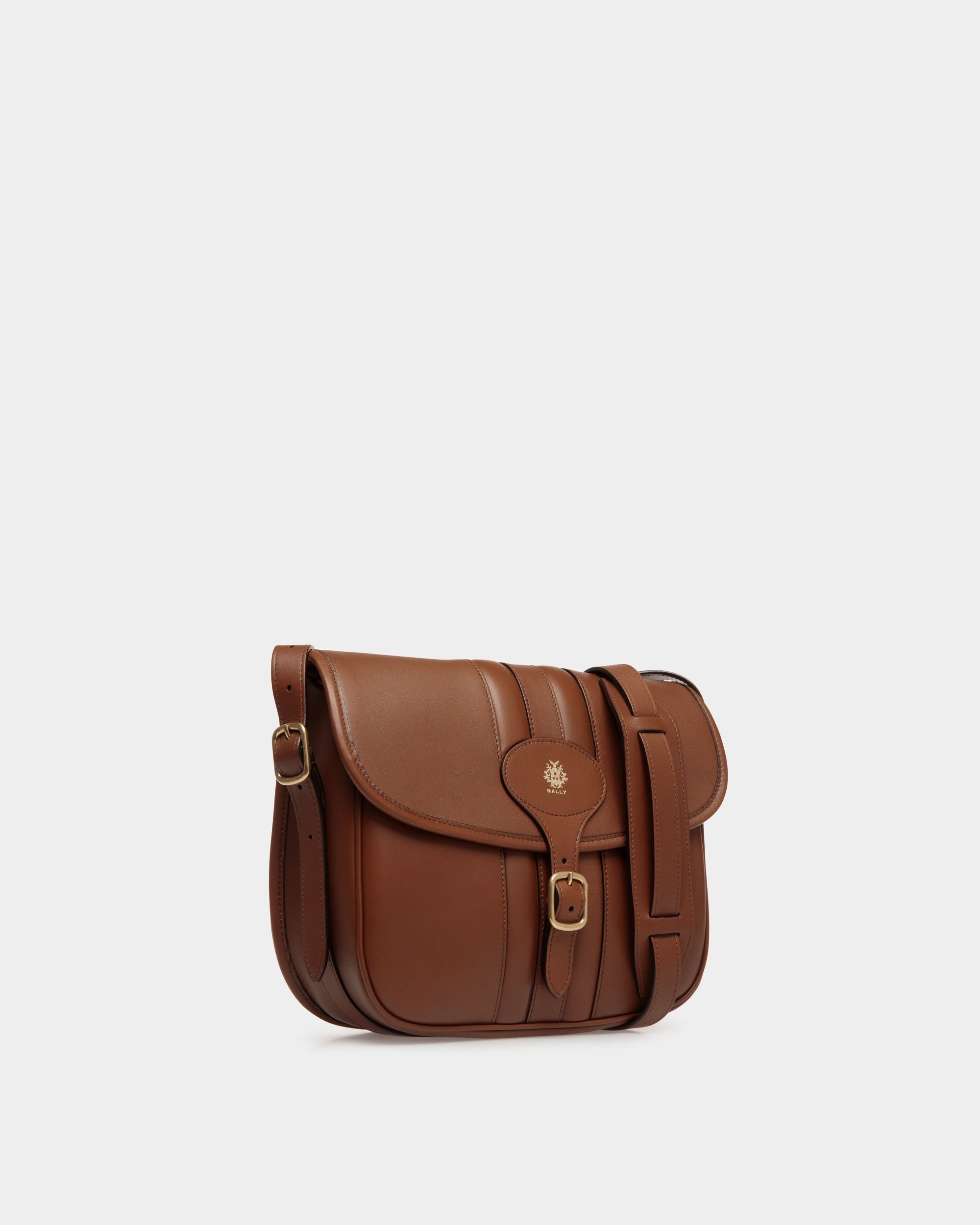 Beckett Umhängetasche Aus Leder In Braun - Herren - Bally - 03