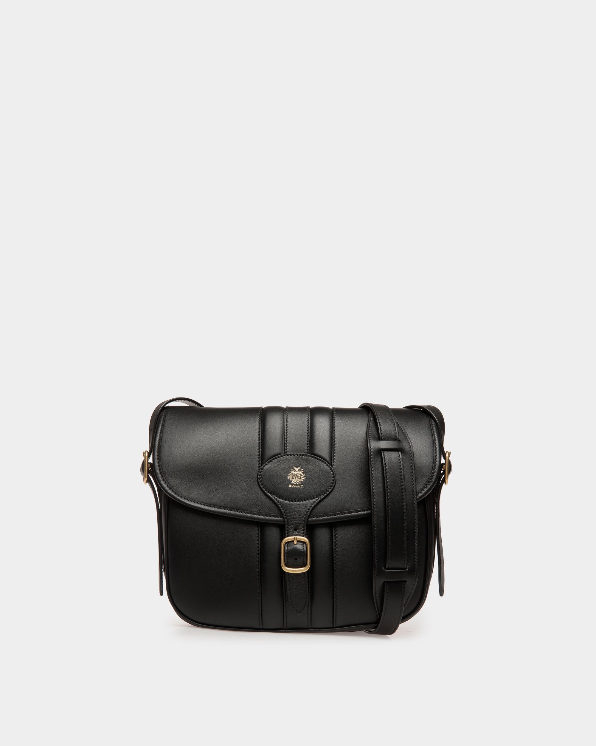 Beckett Umhängetasche Aus Leder In Schwarz - Herren - Bally - 01