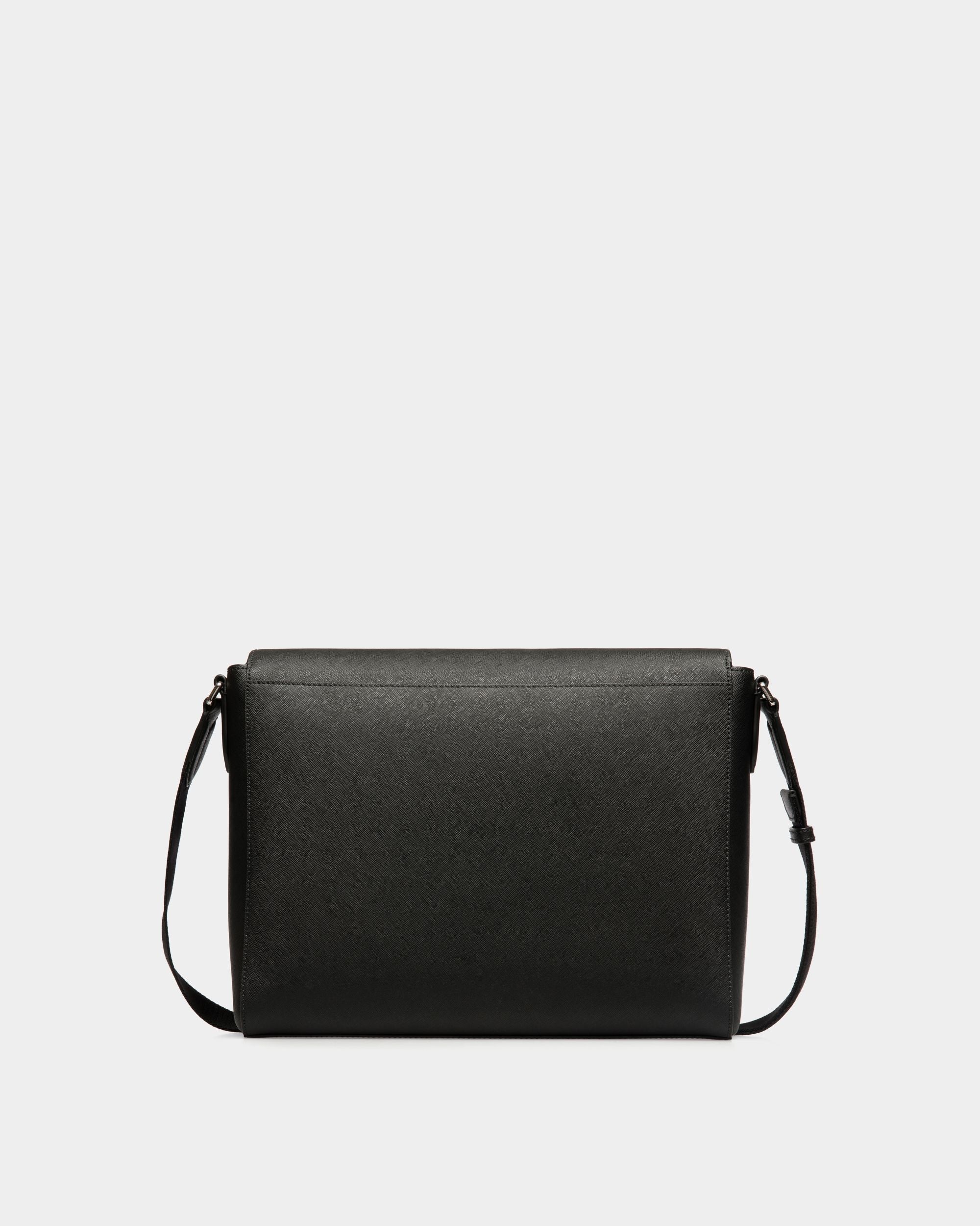 Messenger Bag In Black Bovine Split - Homme - Bally - 02
