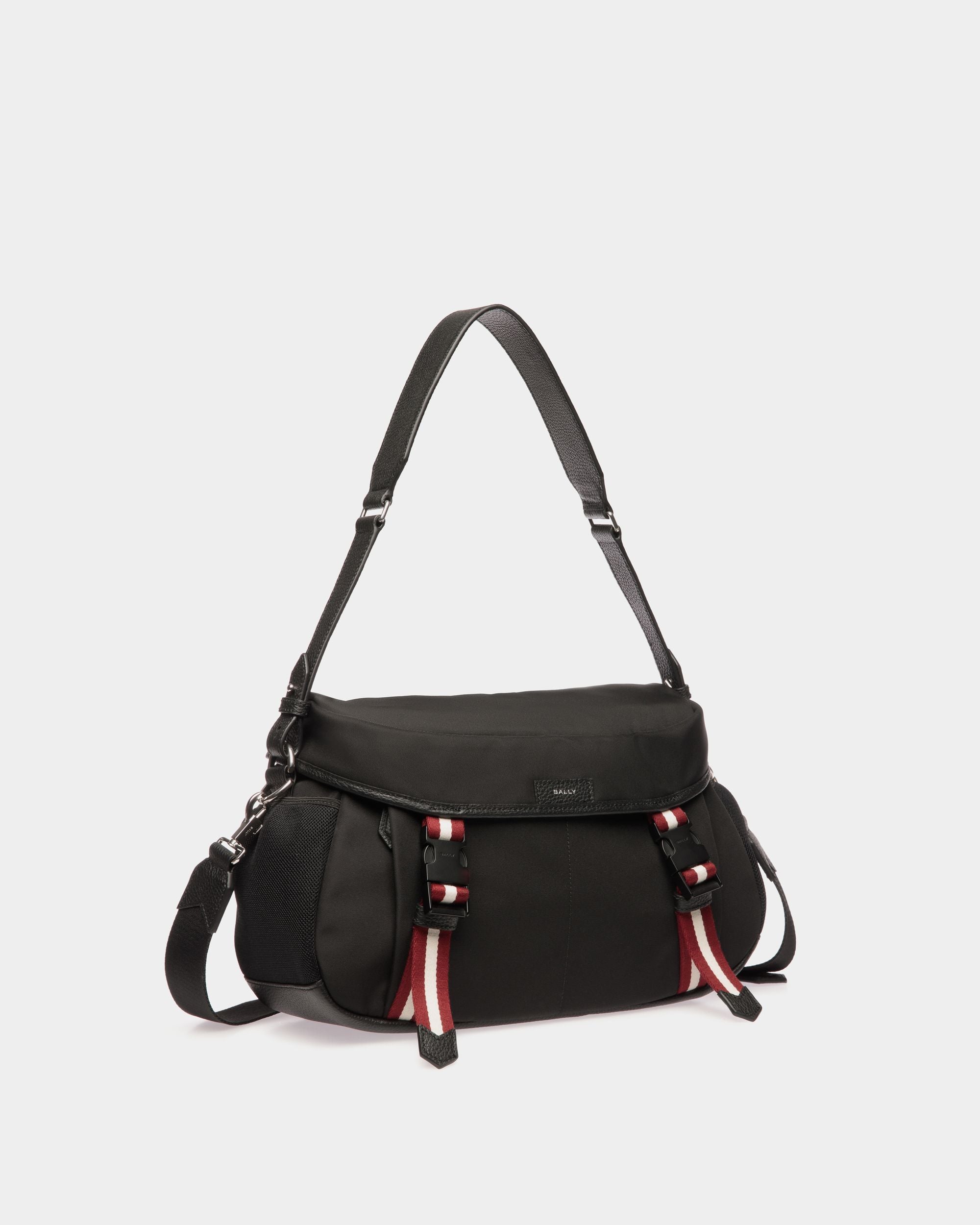 Borsa A Tracolla Code In Nylon Nero - Uomo - Bally - 03