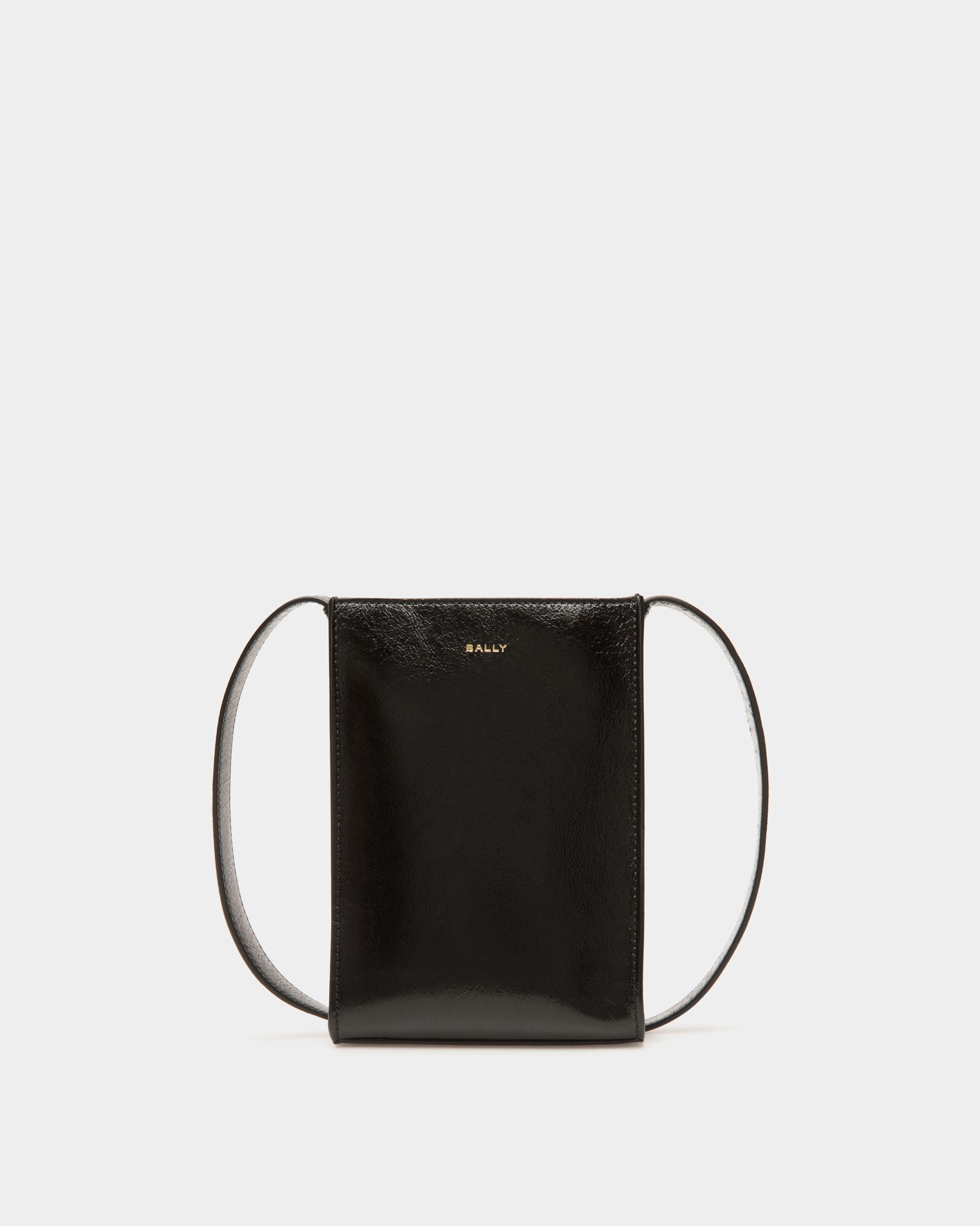 Sac À Bandoulière Easy Bally En Cuir Noir - Homme - Bally - 01
