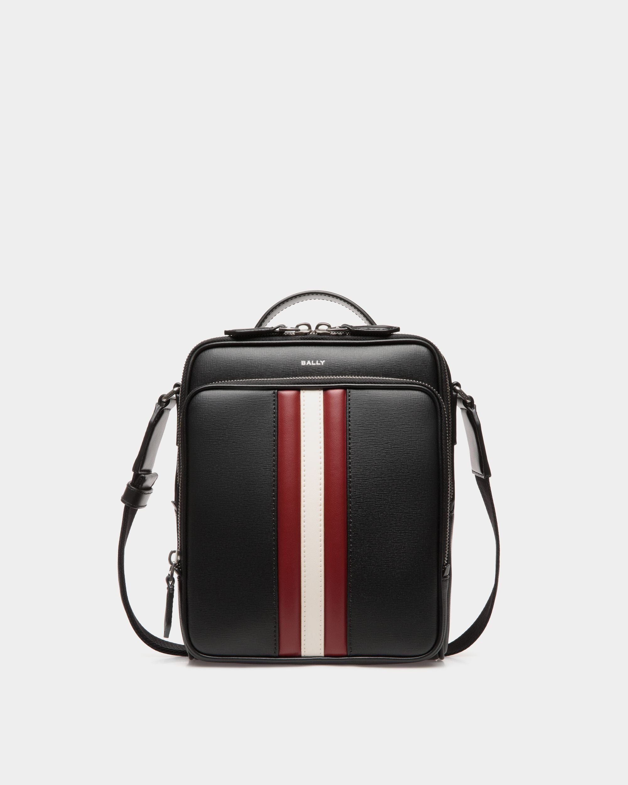 Mythos Umhängetasche Aus Recyceltem Leder In Schwarz - Herren - Bally - 01