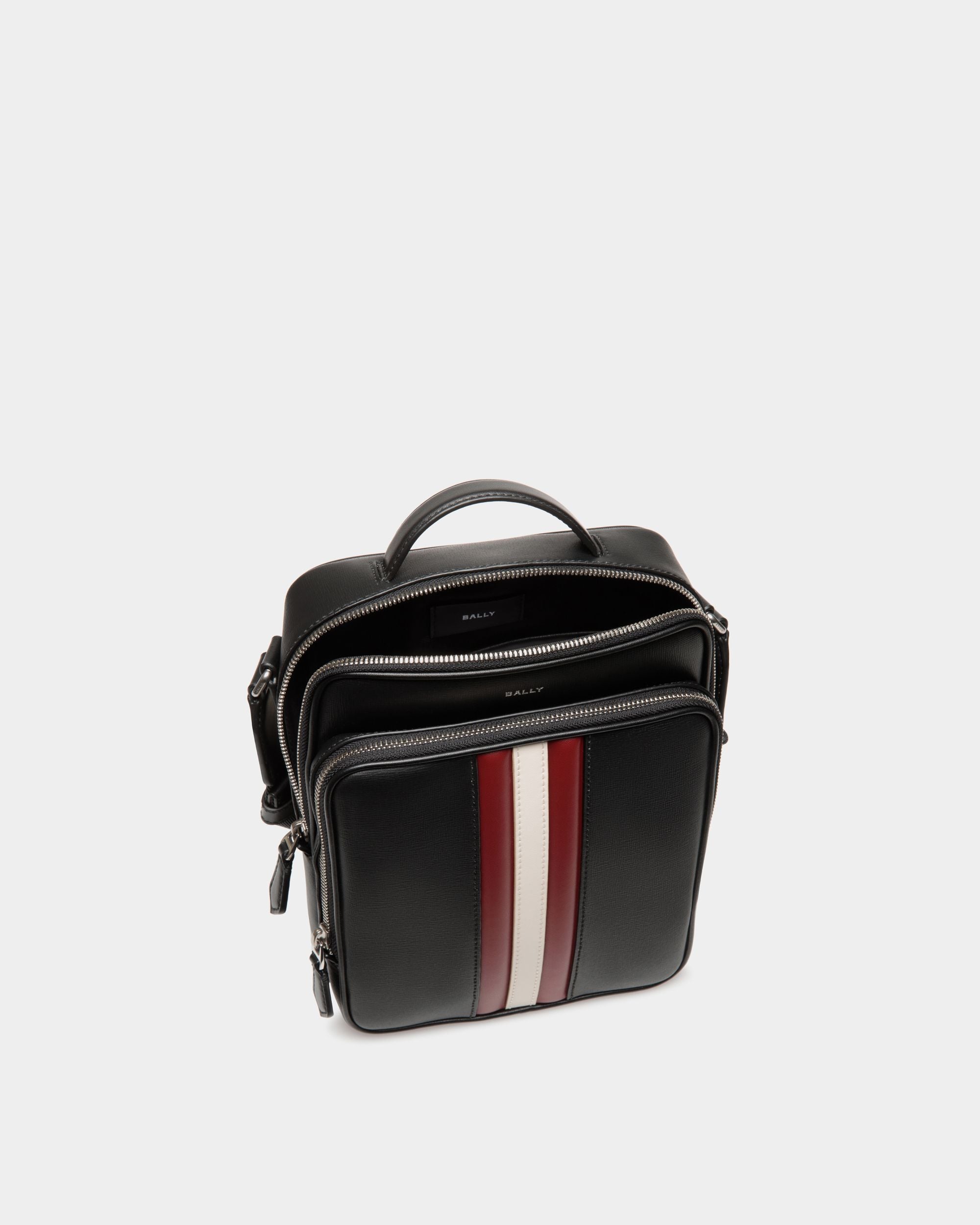 Mythos Umhängetasche Aus Recyceltem Leder In Schwarz - Herren - Bally - 04