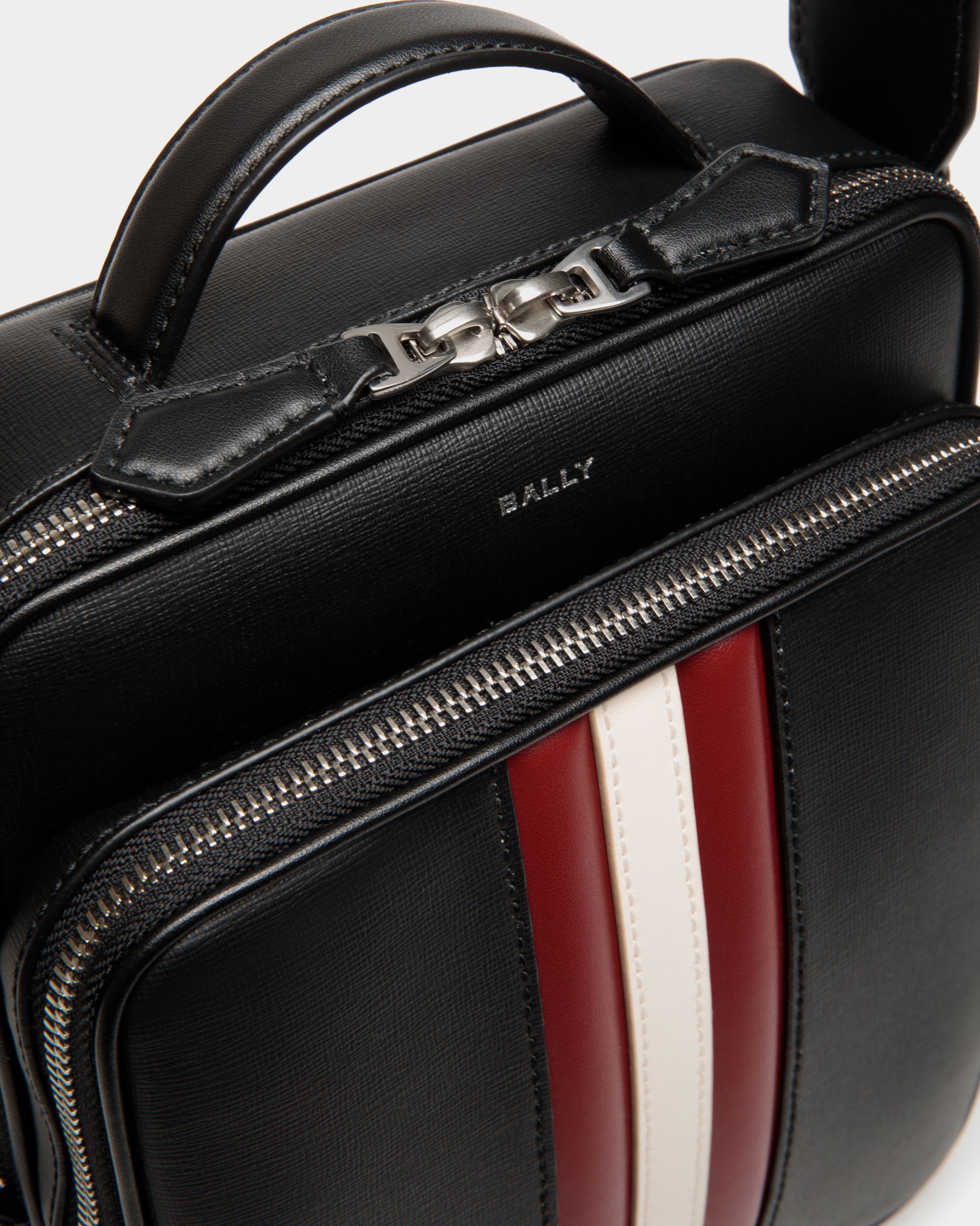 Mythos Umhängetasche Aus Recyceltem Leder In Schwarz - Herren - Bally - 05