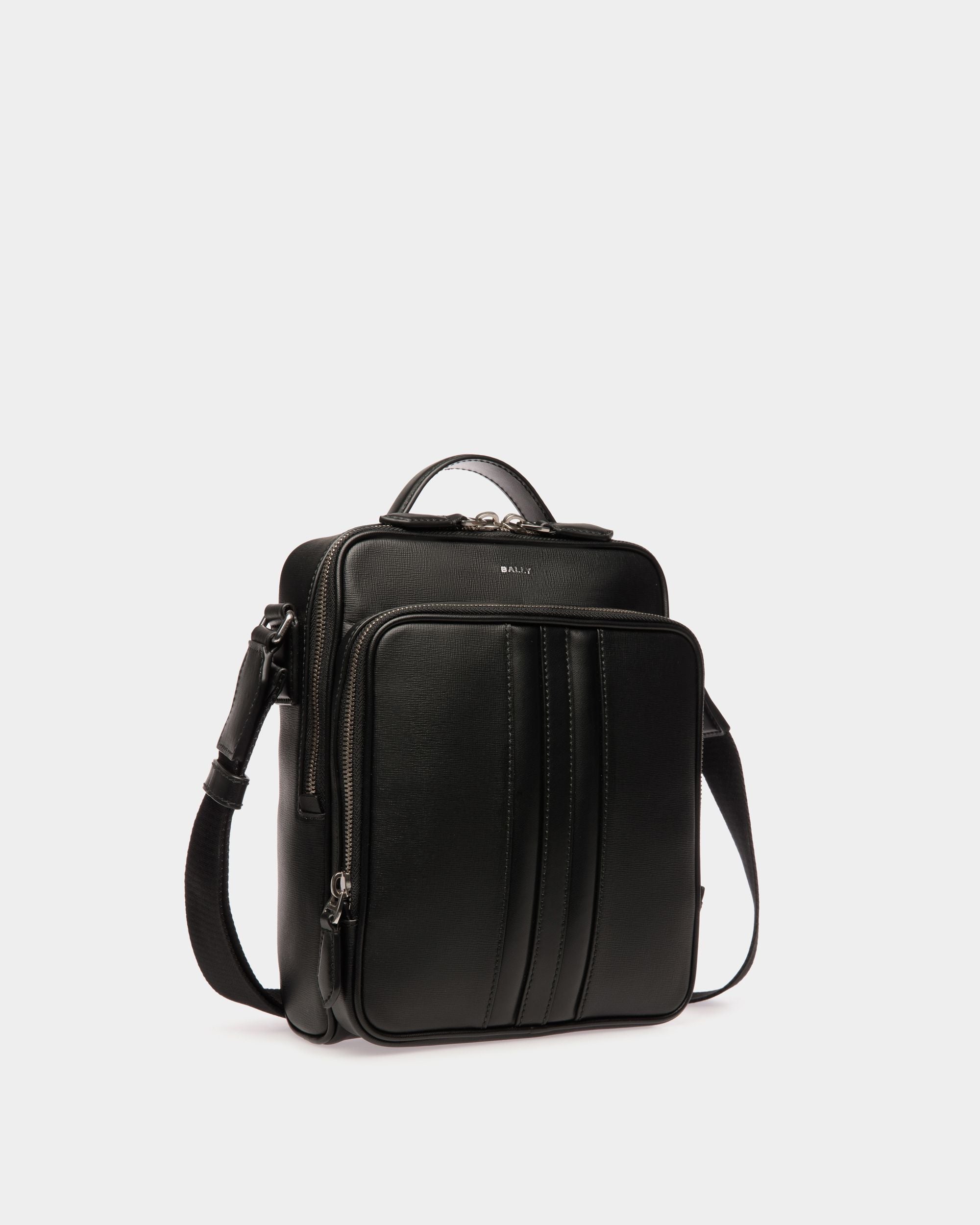 Mythos Umhängetasche Aus Recyceltem Leder In Schwarz - Herren - Bally - 03