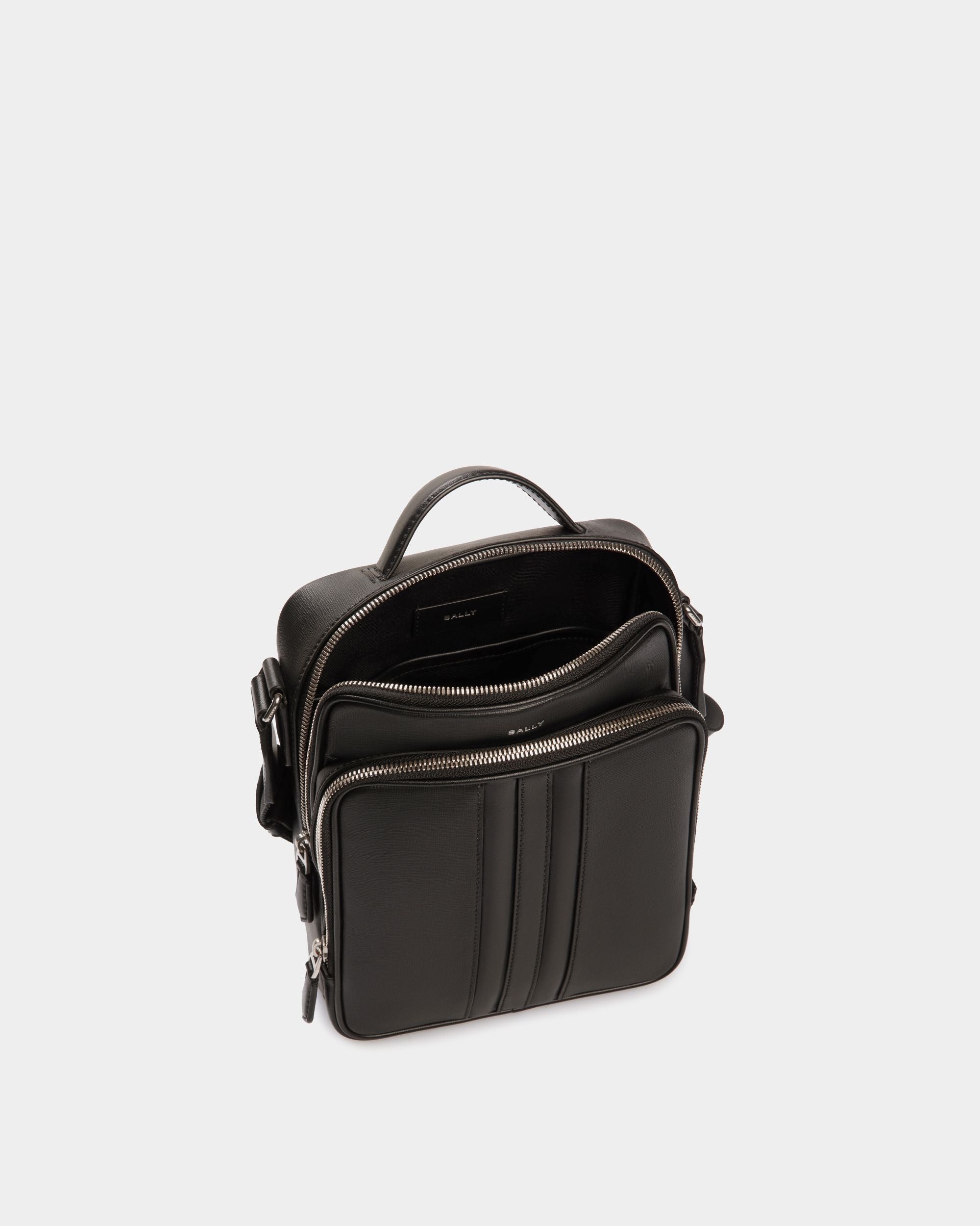 Mythos Umhängetasche Aus Recyceltem Leder In Schwarz - Herren - Bally - 04