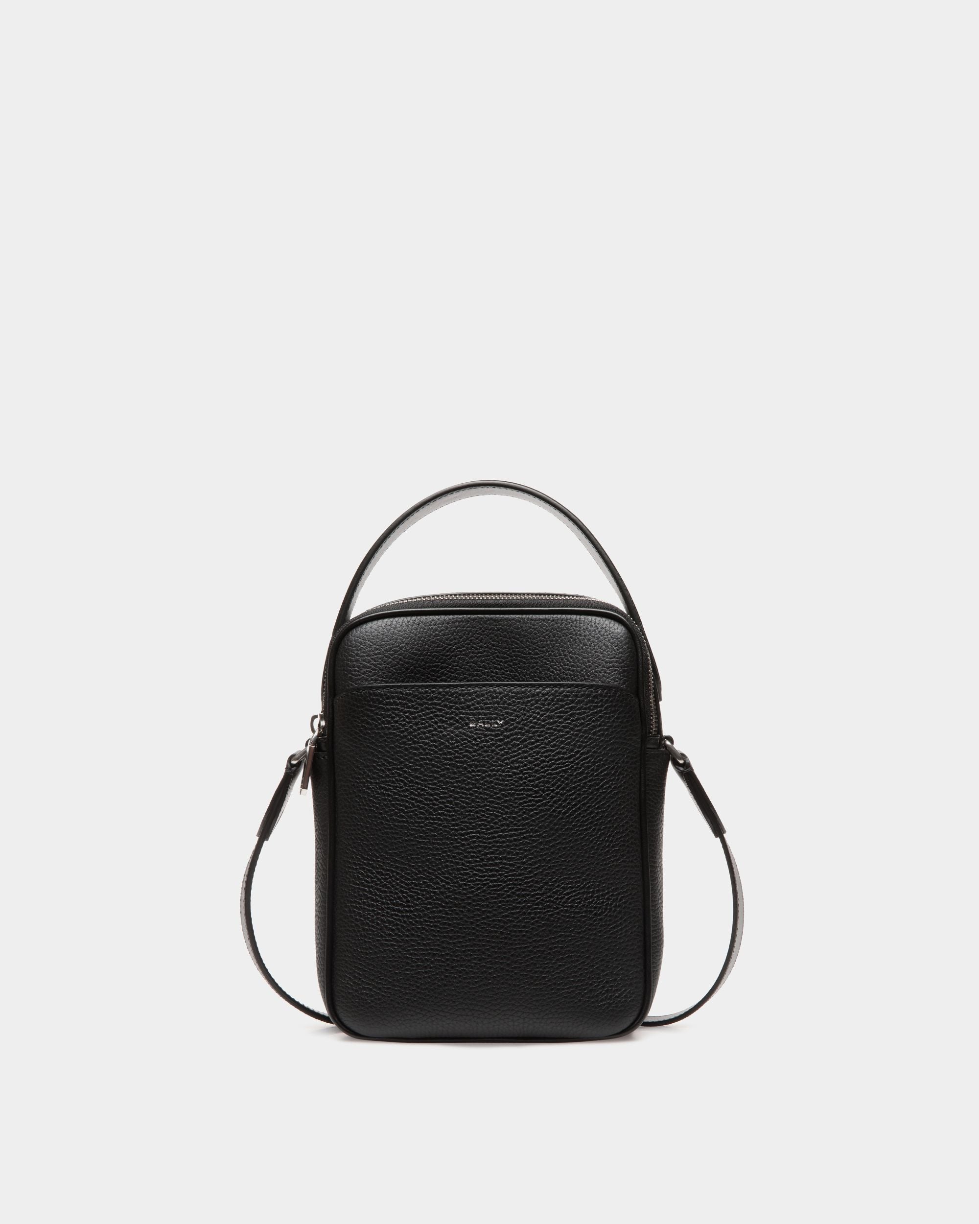Borsa A Tracolla Oeden In Pelle Nera - Uomo - Bally - 01