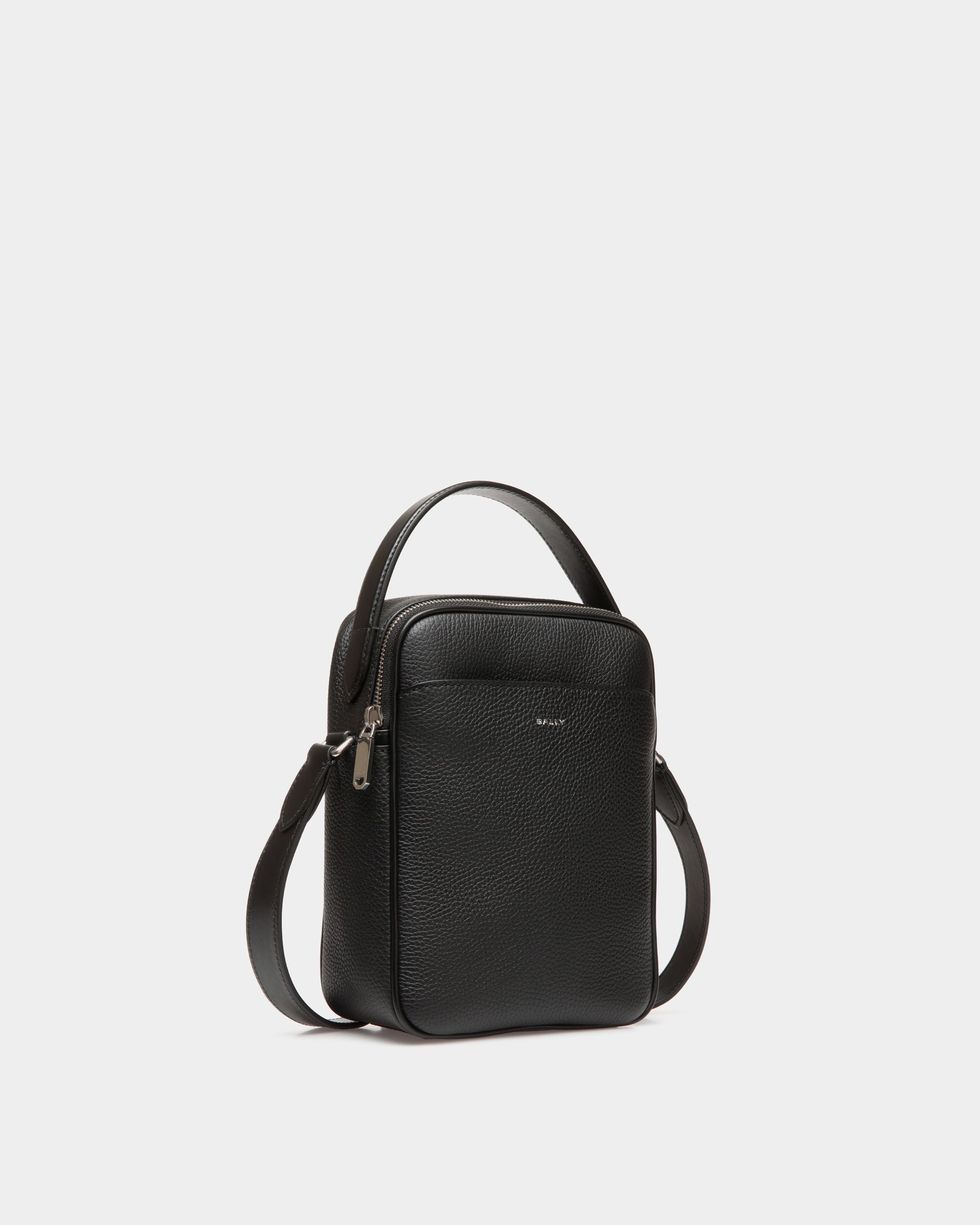 Borsa A Tracolla Oeden In Pelle Nera - Uomo - Bally - 03
