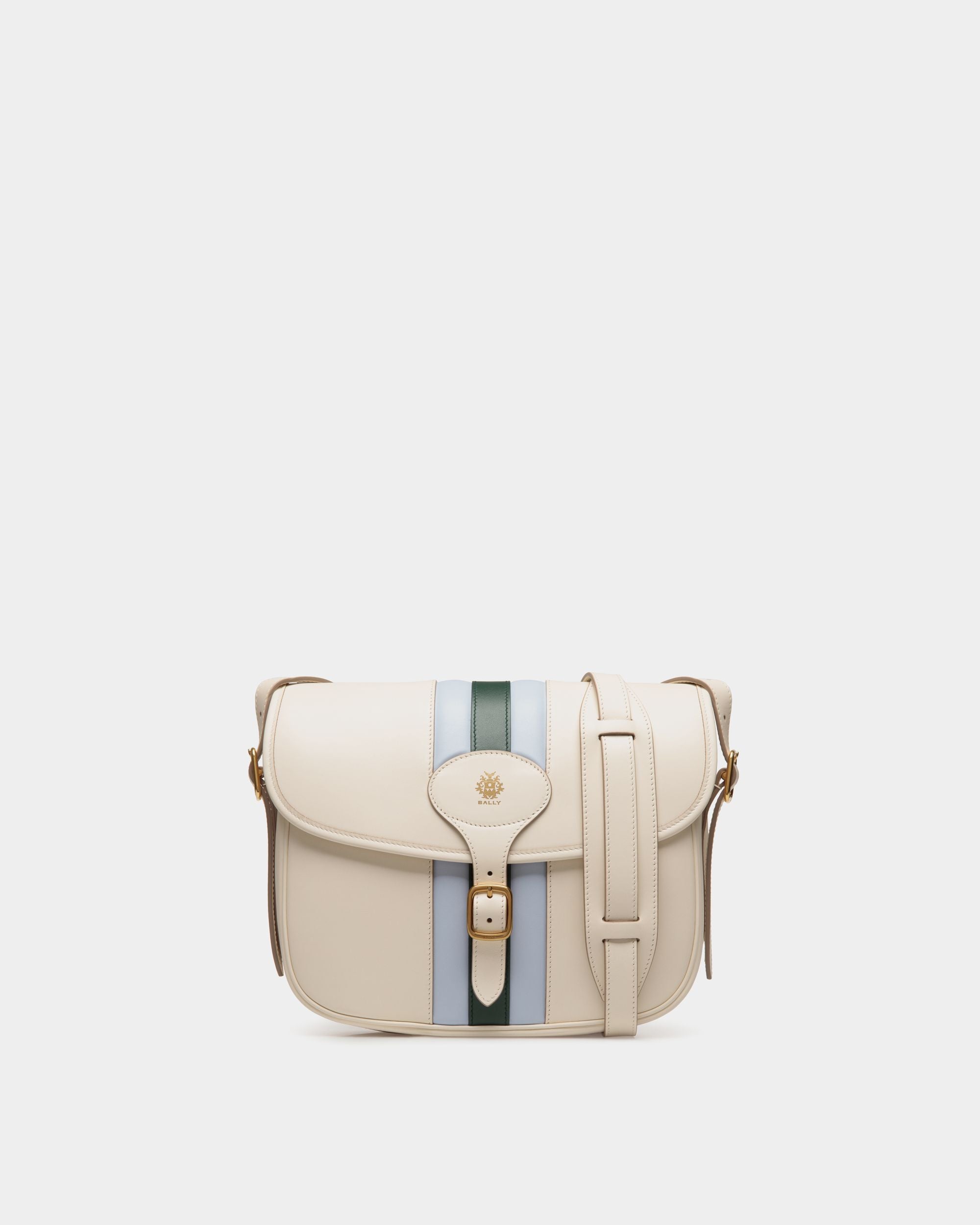 Bally By YK Jeong Umhängetasche Aus Leder In Weiß - Herren - Bally - 01