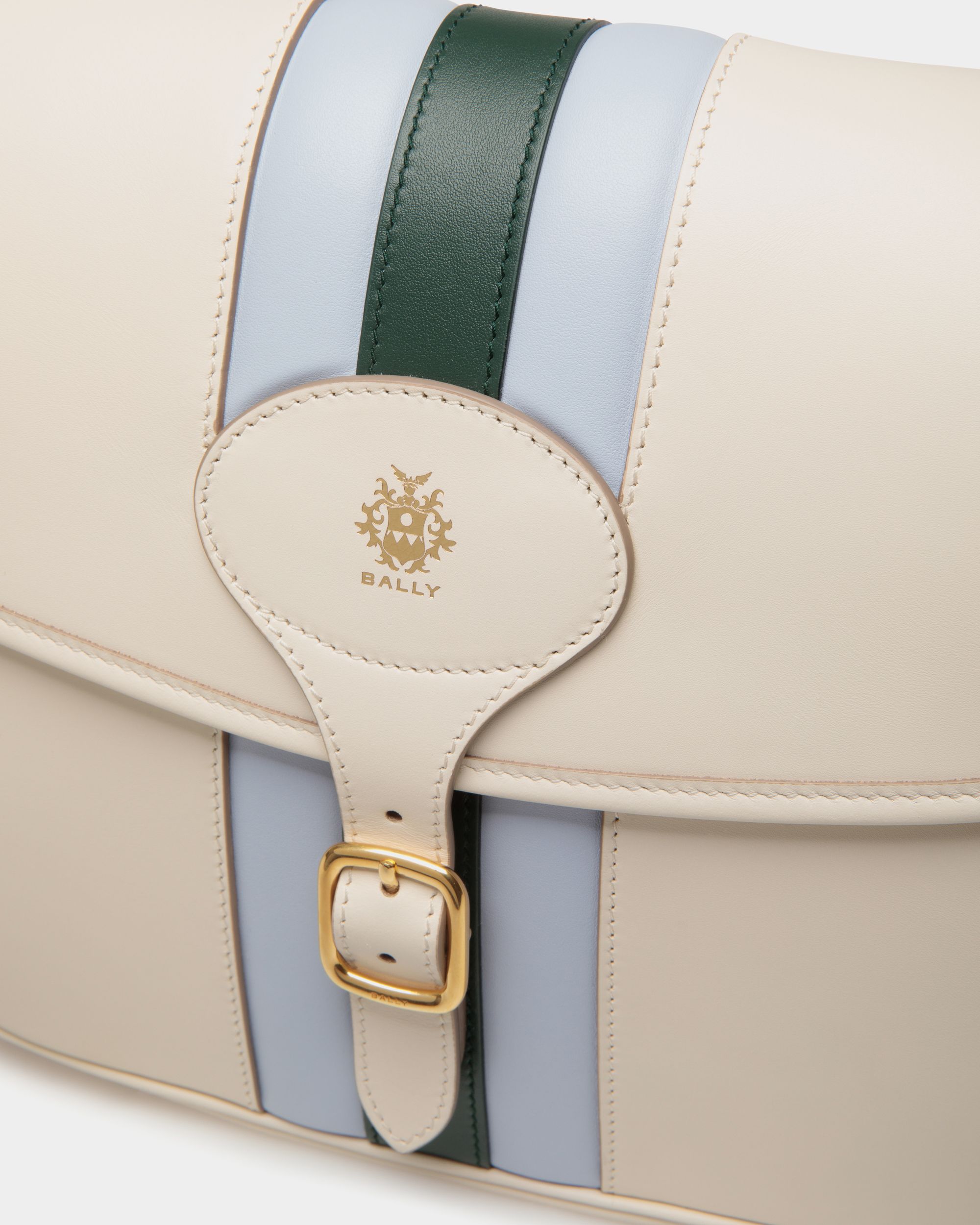 Bally By YK Jeong Umhängetasche Aus Leder In Weiß - Herren - Bally - 04