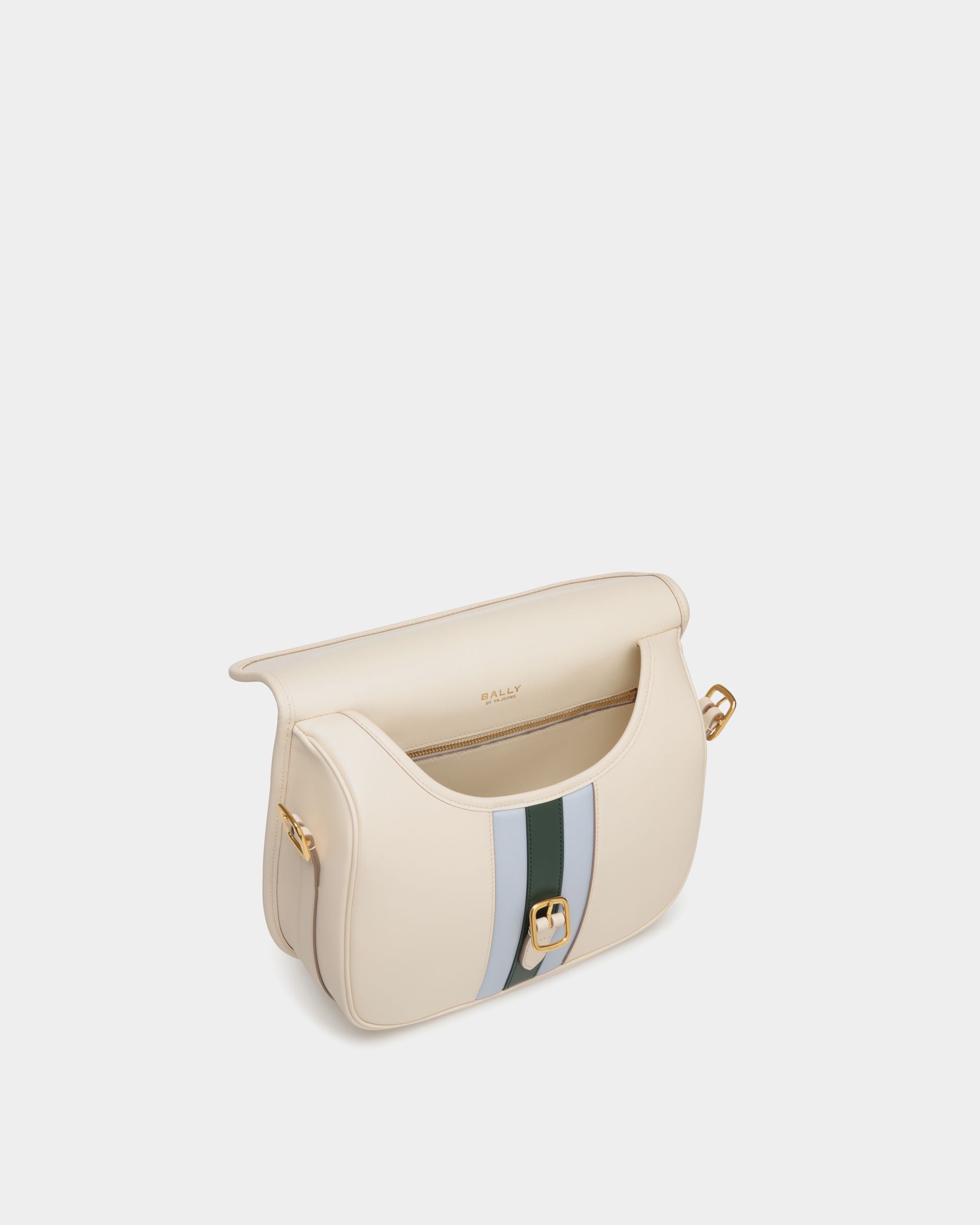 Bally By YK Jeong Umhängetasche Aus Leder In Weiß - Herren - Bally - 05