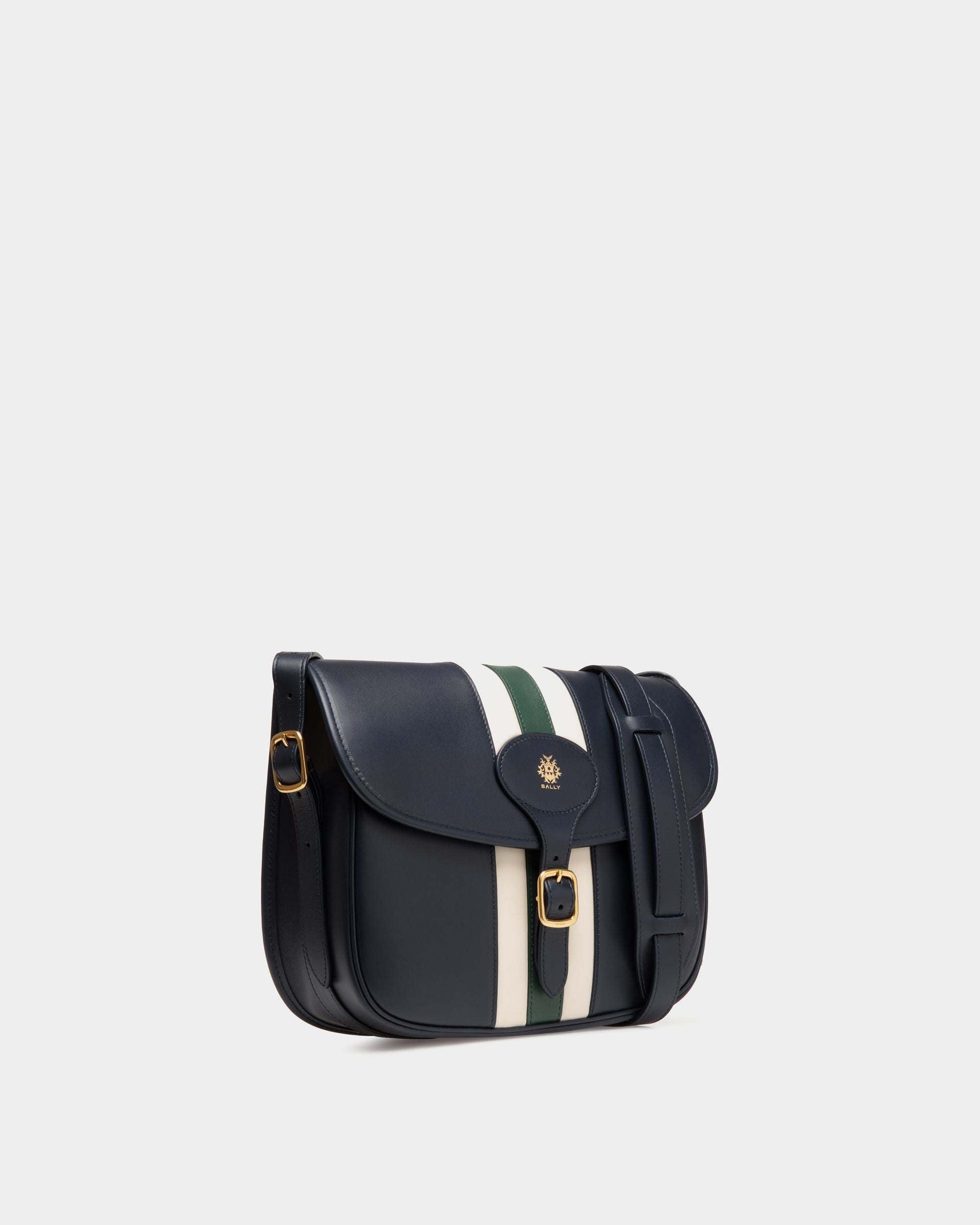 Sac À Bandoulière Bally By YK Jeong En Cuir Navy Blue - Homme - Bally - 03