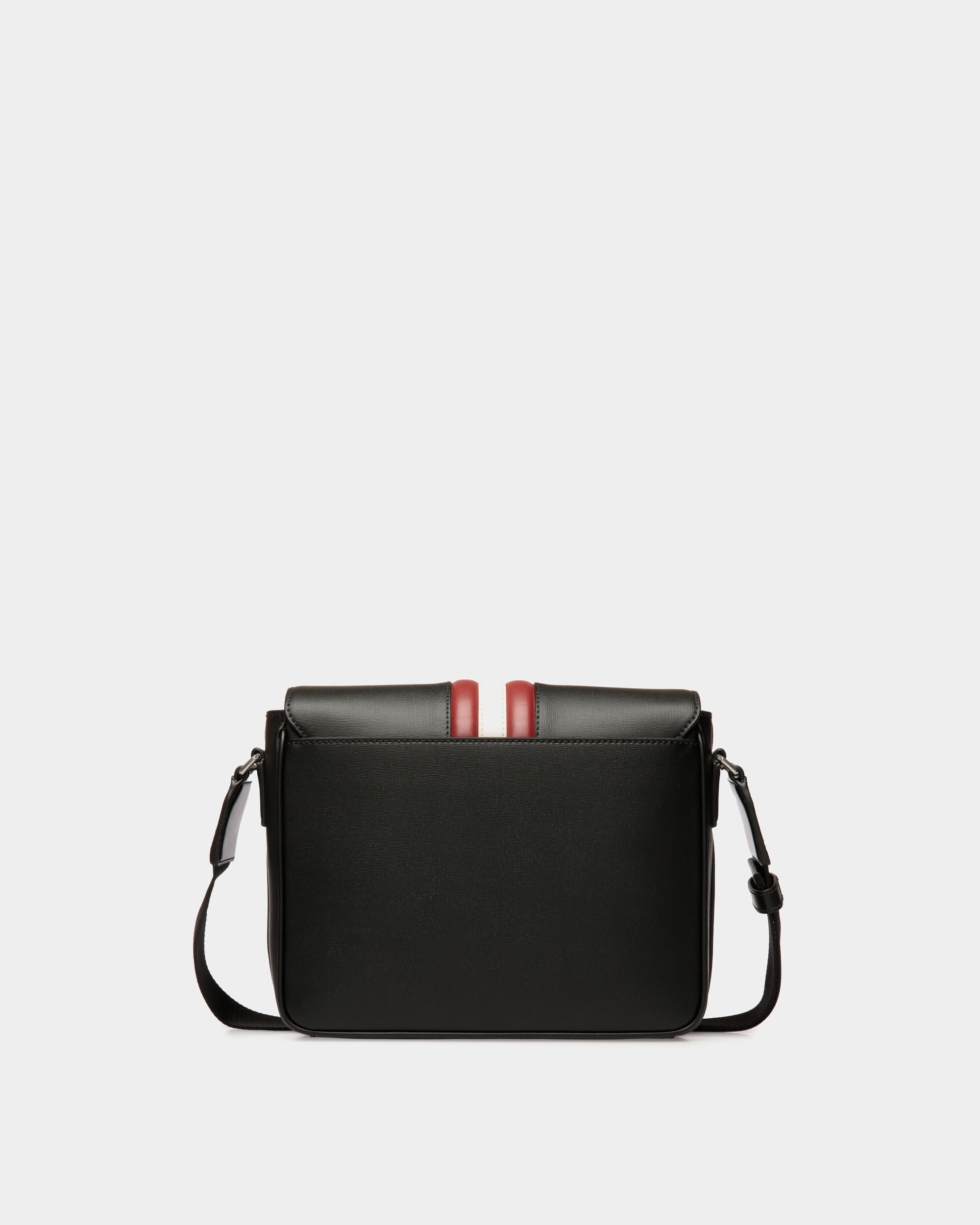 Mythos Crossbody Bag in Black Recycled Leather - Men's - Bally - 03