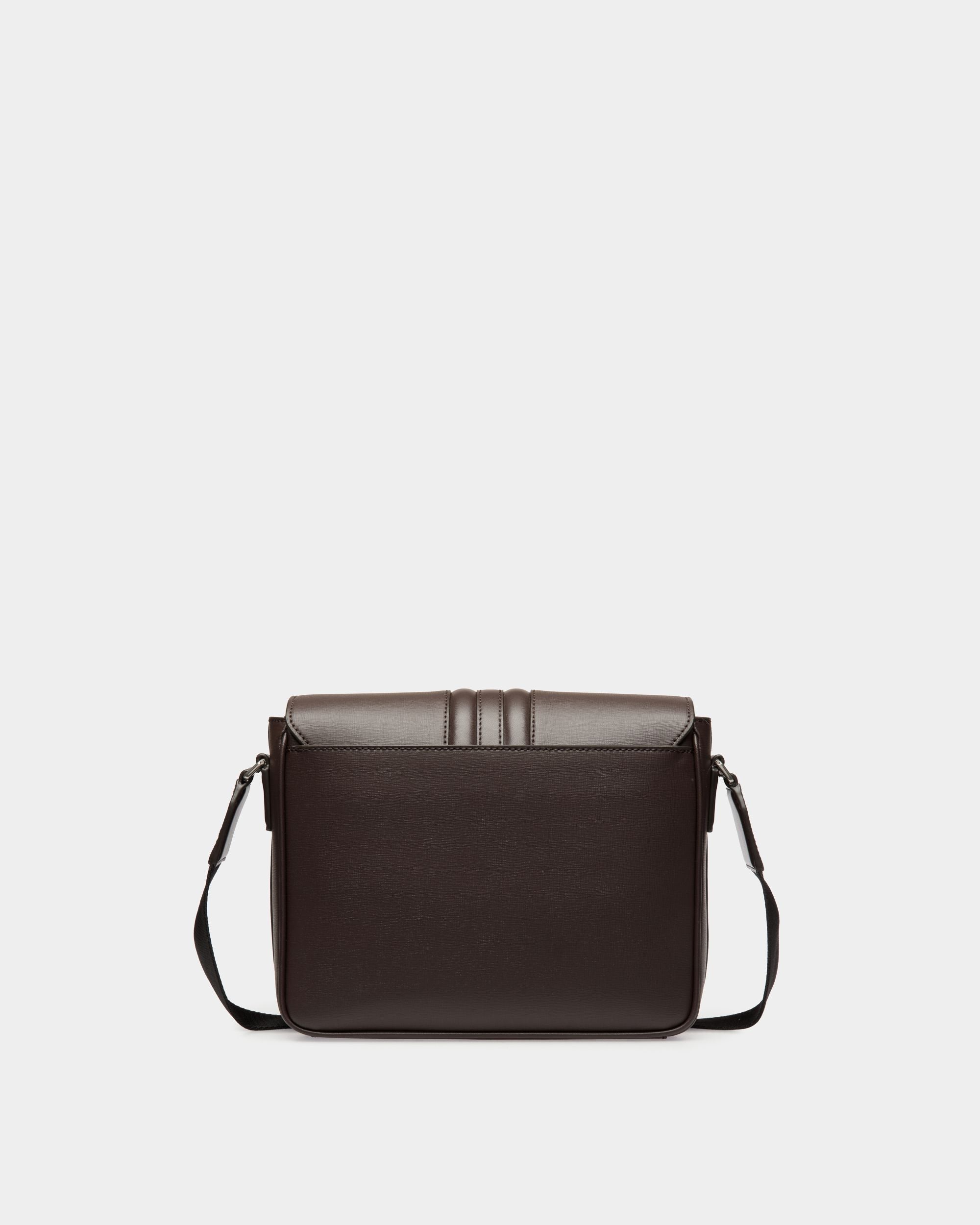 Mythos Umhängetasche Aus Recyceltem Leder In Ebenholzschwarz - Homme - Bally - 02