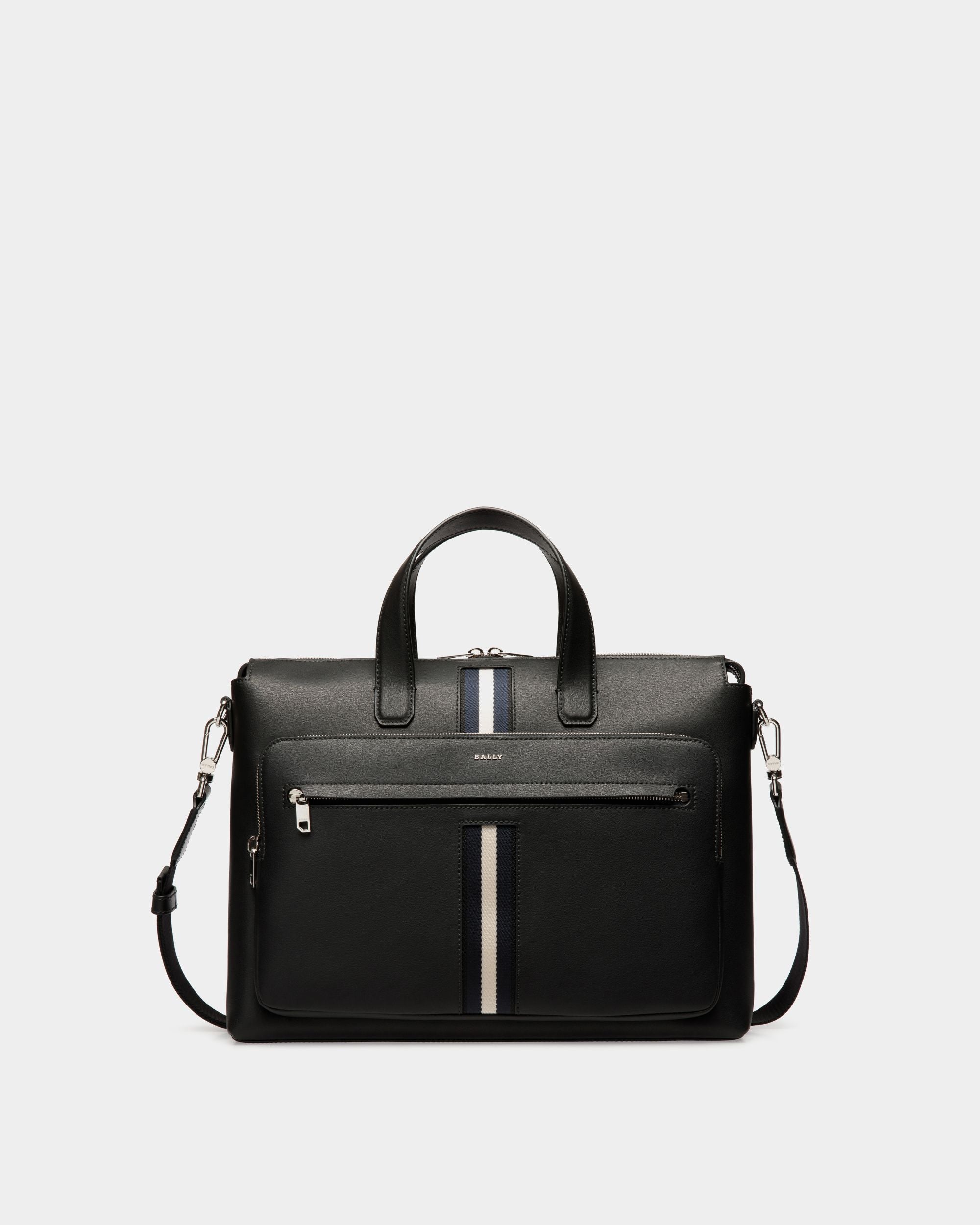 Cartella In Pelle Nera - Uomo - Bally - 01
